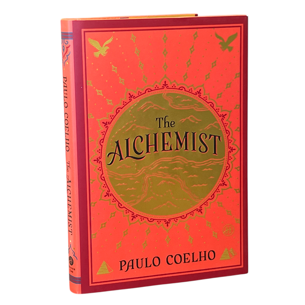 The Alchemist by Paulo Coelho - Deluxe Gilded Hardcover with DustJacket