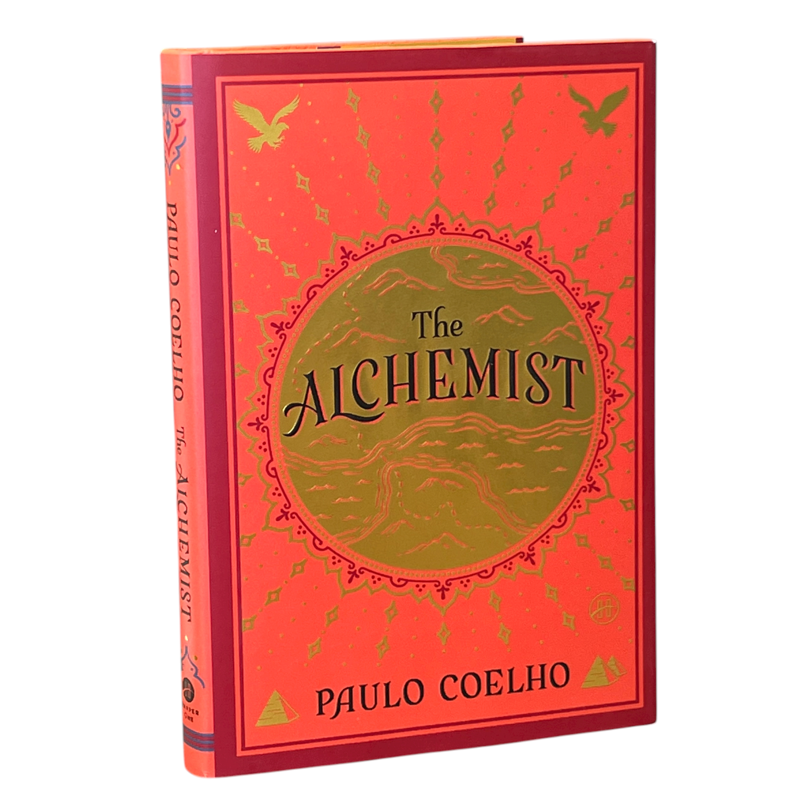 The Alchemist by Paulo Coelho - Deluxe Gilded Hardcover with DustJacket
