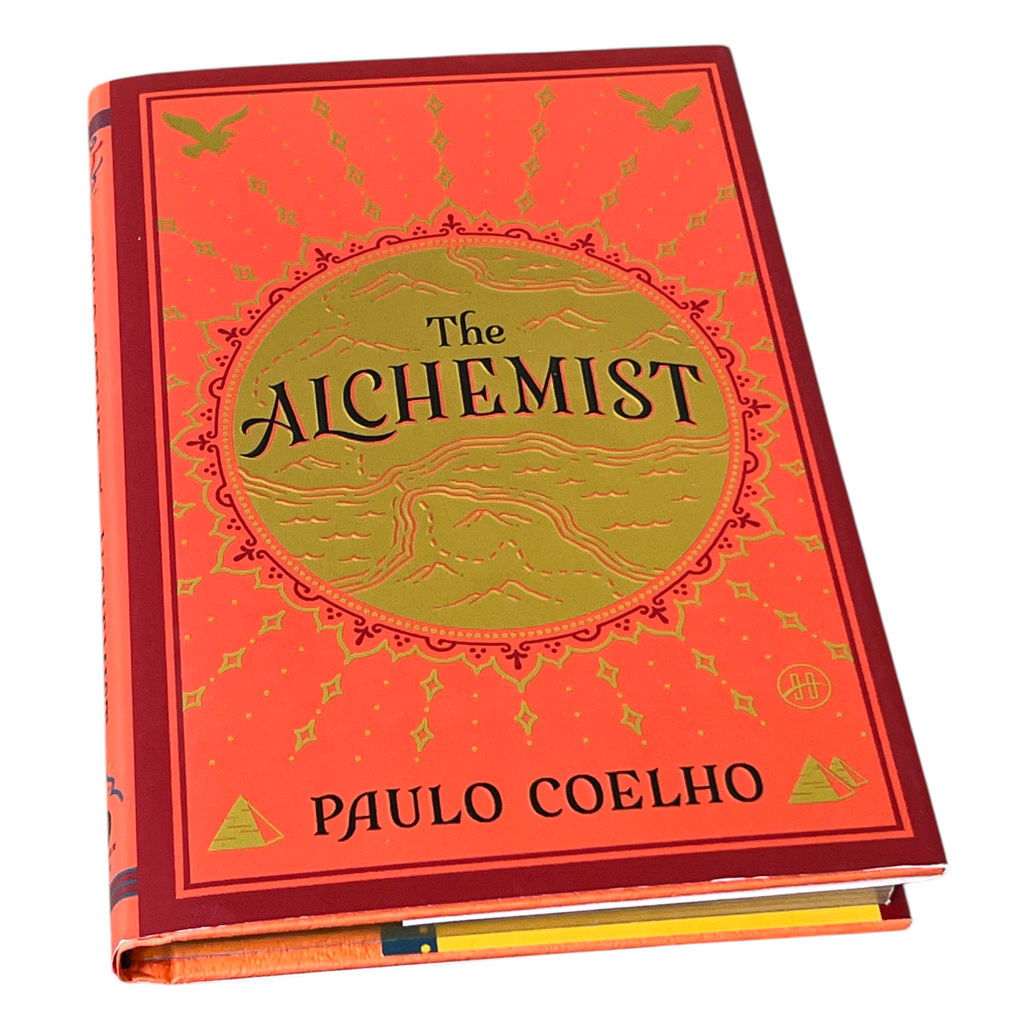 The Alchemist by Paulo Coelho - Deluxe Gilded Hardcover with DustJacket
