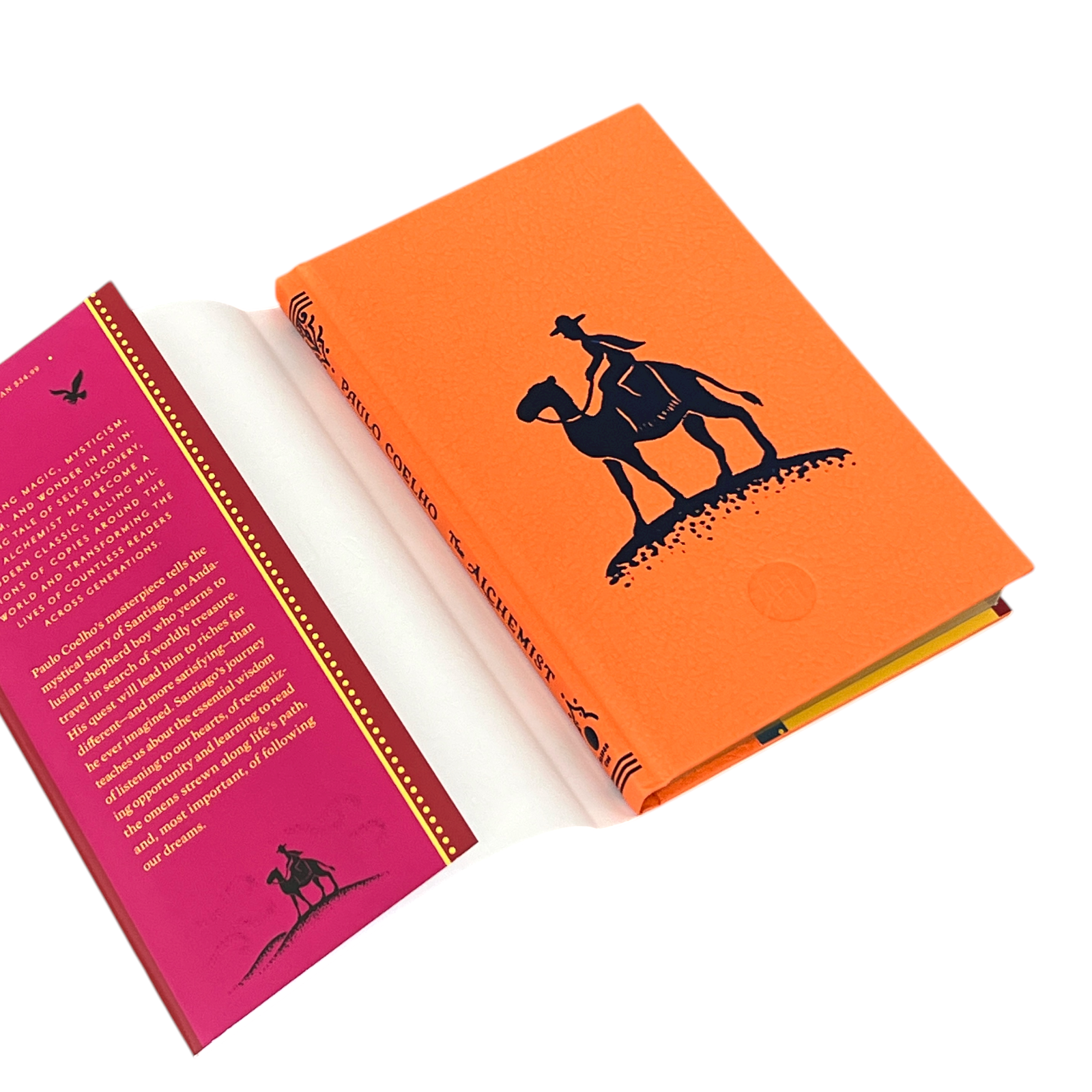 The Alchemist by Paulo Coelho - Deluxe Gilded Hardcover with DustJacket