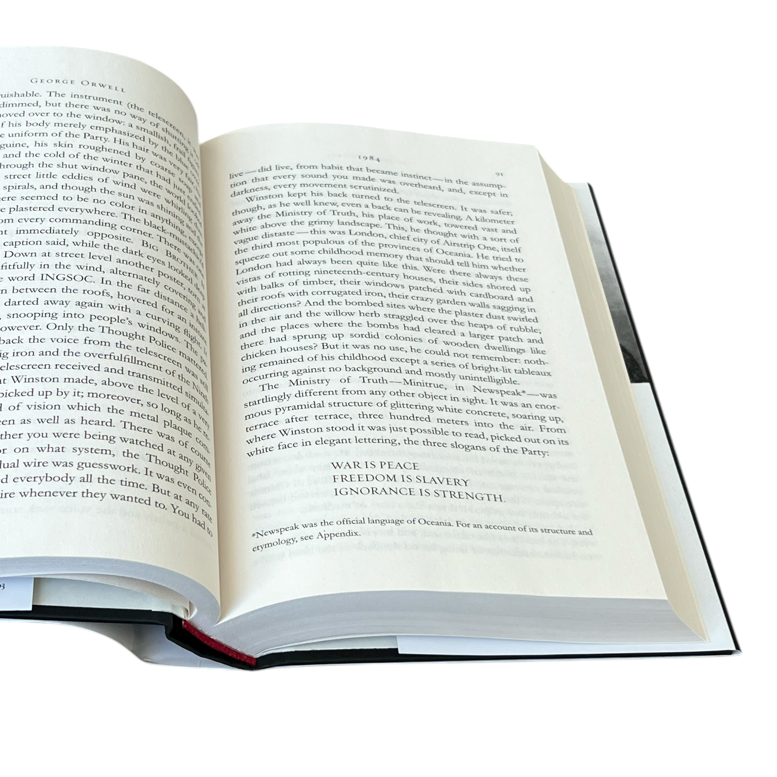 GEORGE ORWELL 1984 Nineteen Eighty-Four & Animal Farm (2 in 1) - Hardcover