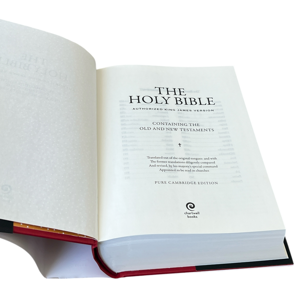 The Holy Bible - King James Version Cambridge Edition - Hardcover