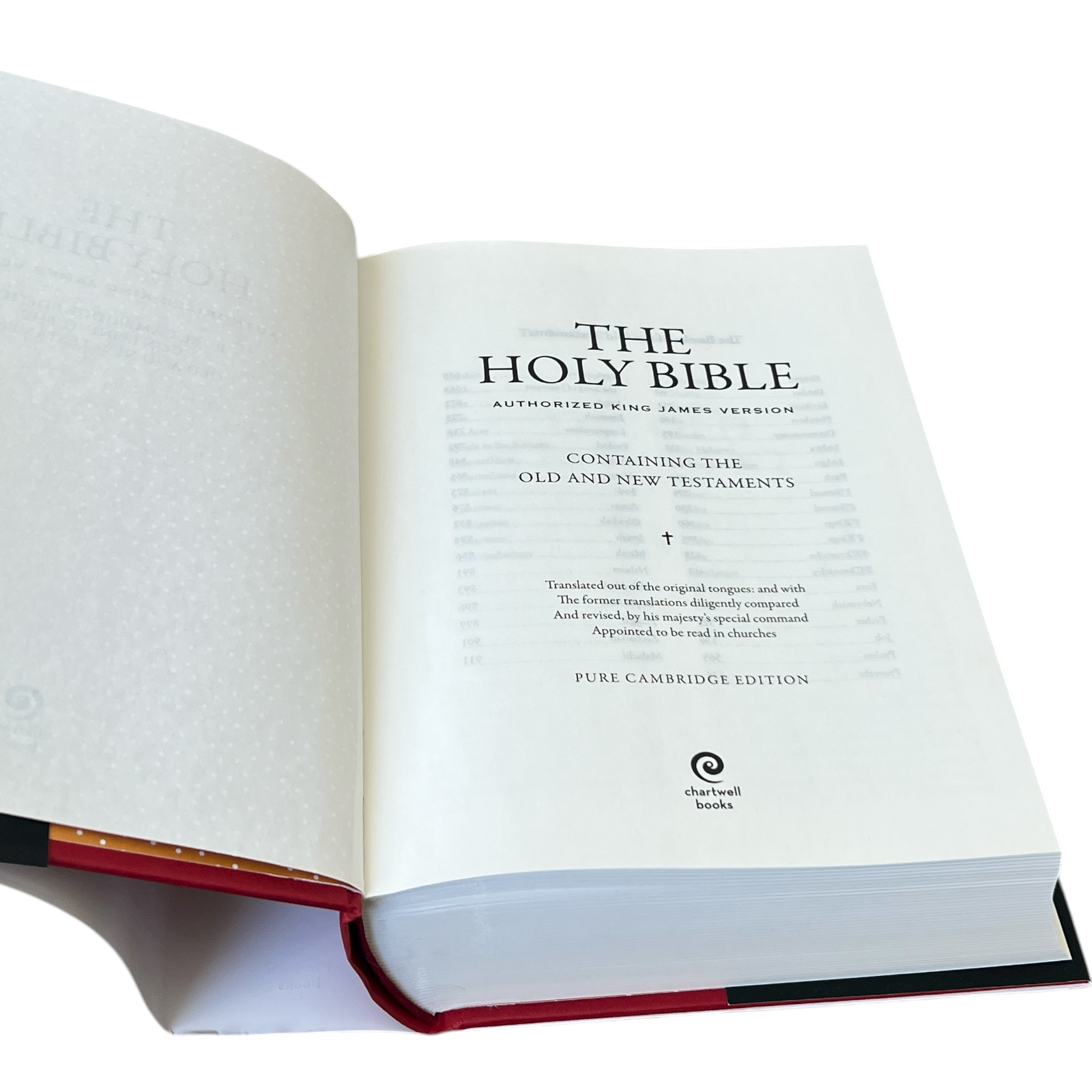 The Holy Bible - King James Version Cambridge Edition - Hardcover