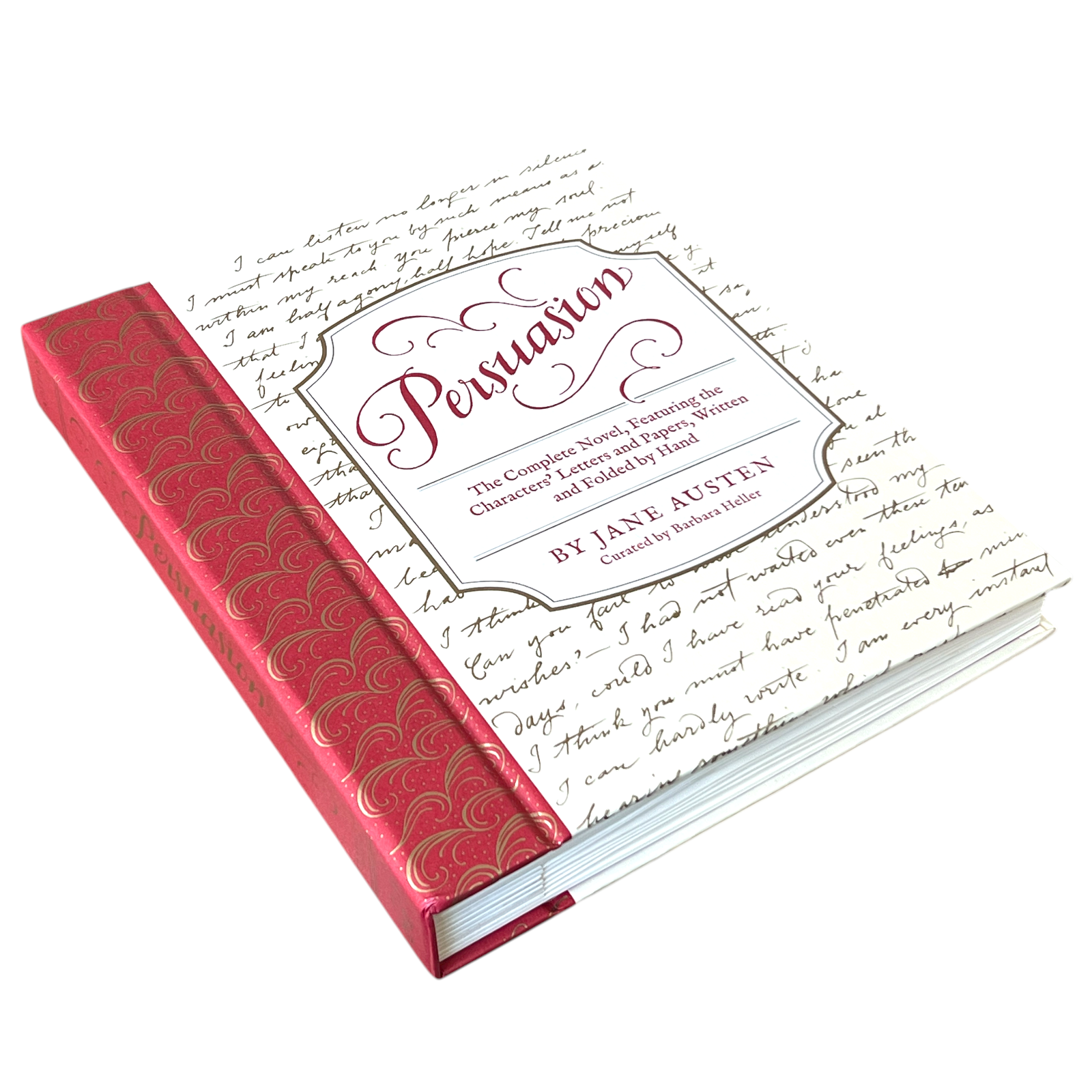 Persuasion by Jane Austen - The Complete Novel, Handwritten Characters Letters & Other Papers