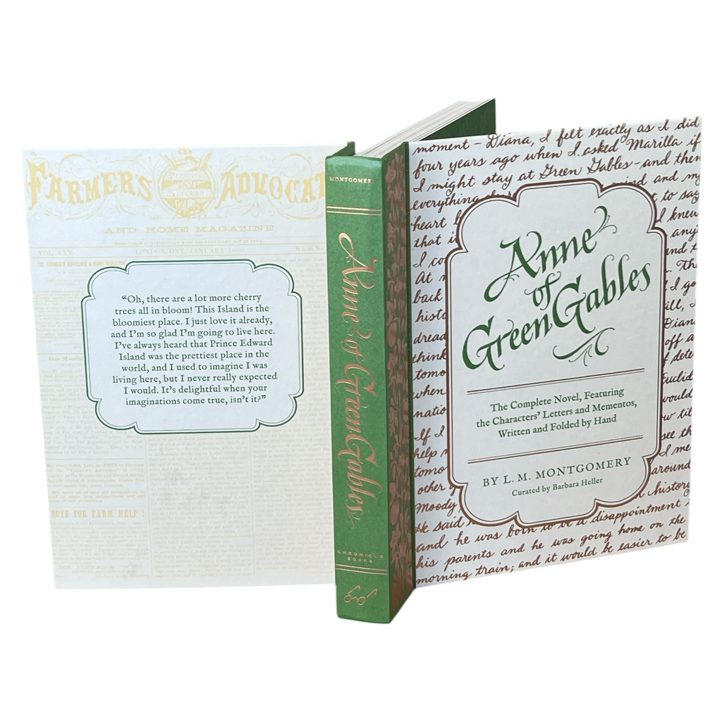 Anne of Green Gables - The Complete Novel, Handwritten Characters Letters & Mementos - Hardcover (Copy)