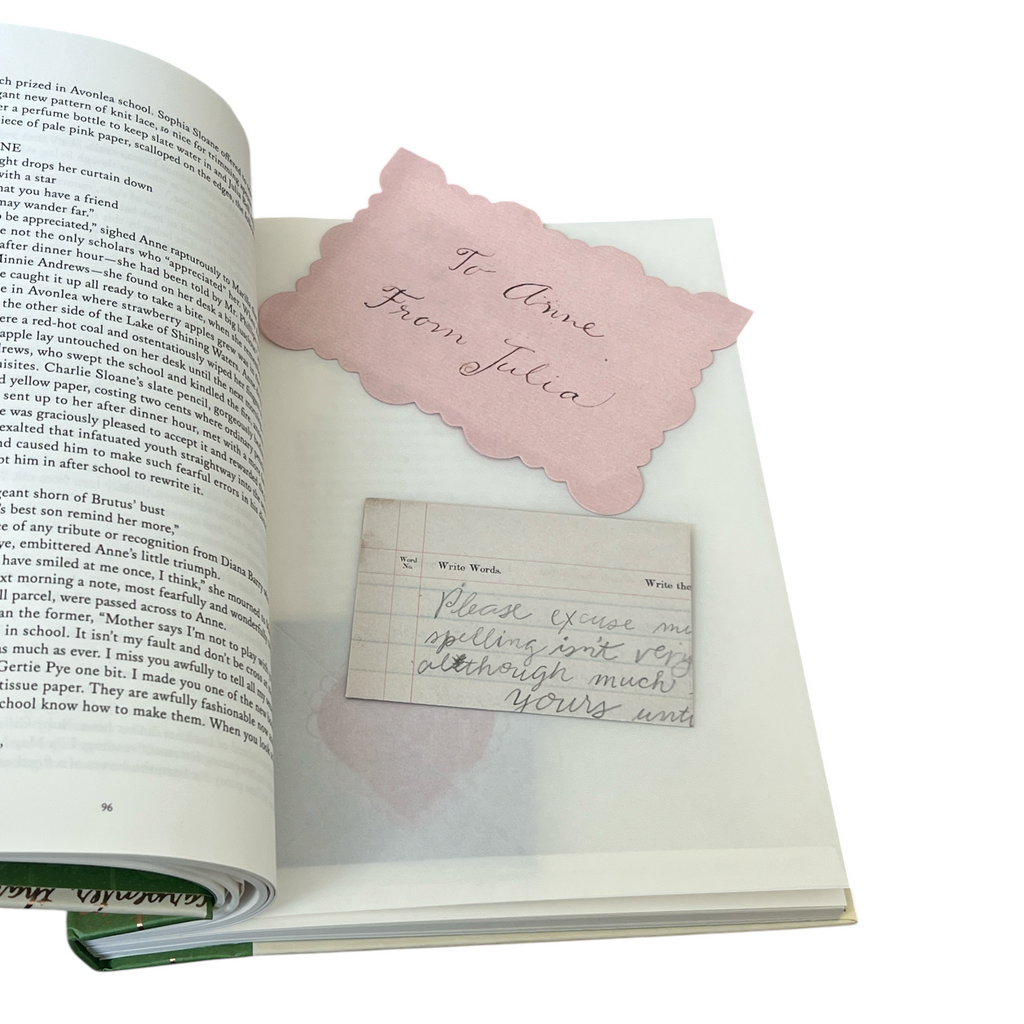 Anne of Green Gables - The Complete Novel, Handwritten Characters Letters & Mementos - Hardcover (Copy)