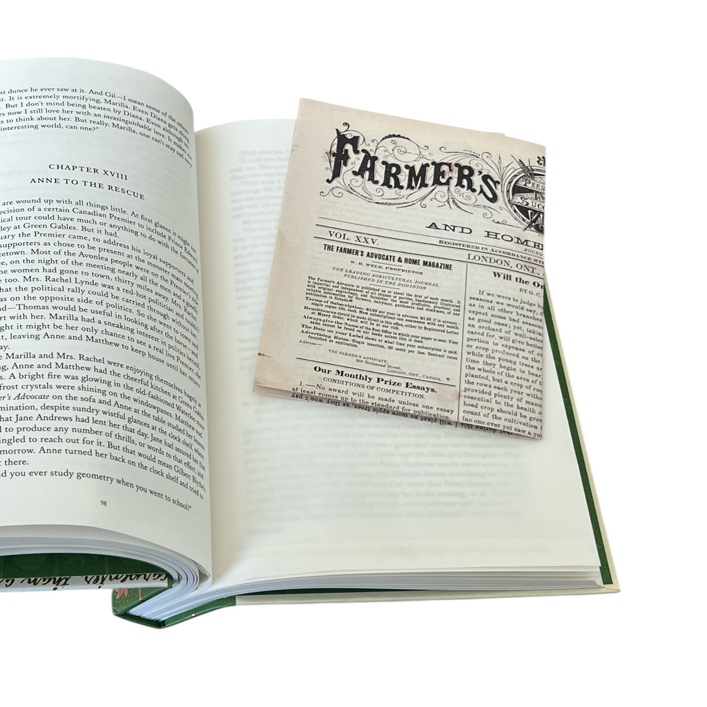 Anne of Green Gables - The Complete Novel, Handwritten Characters Letters & Mementos - Hardcover (Copy)