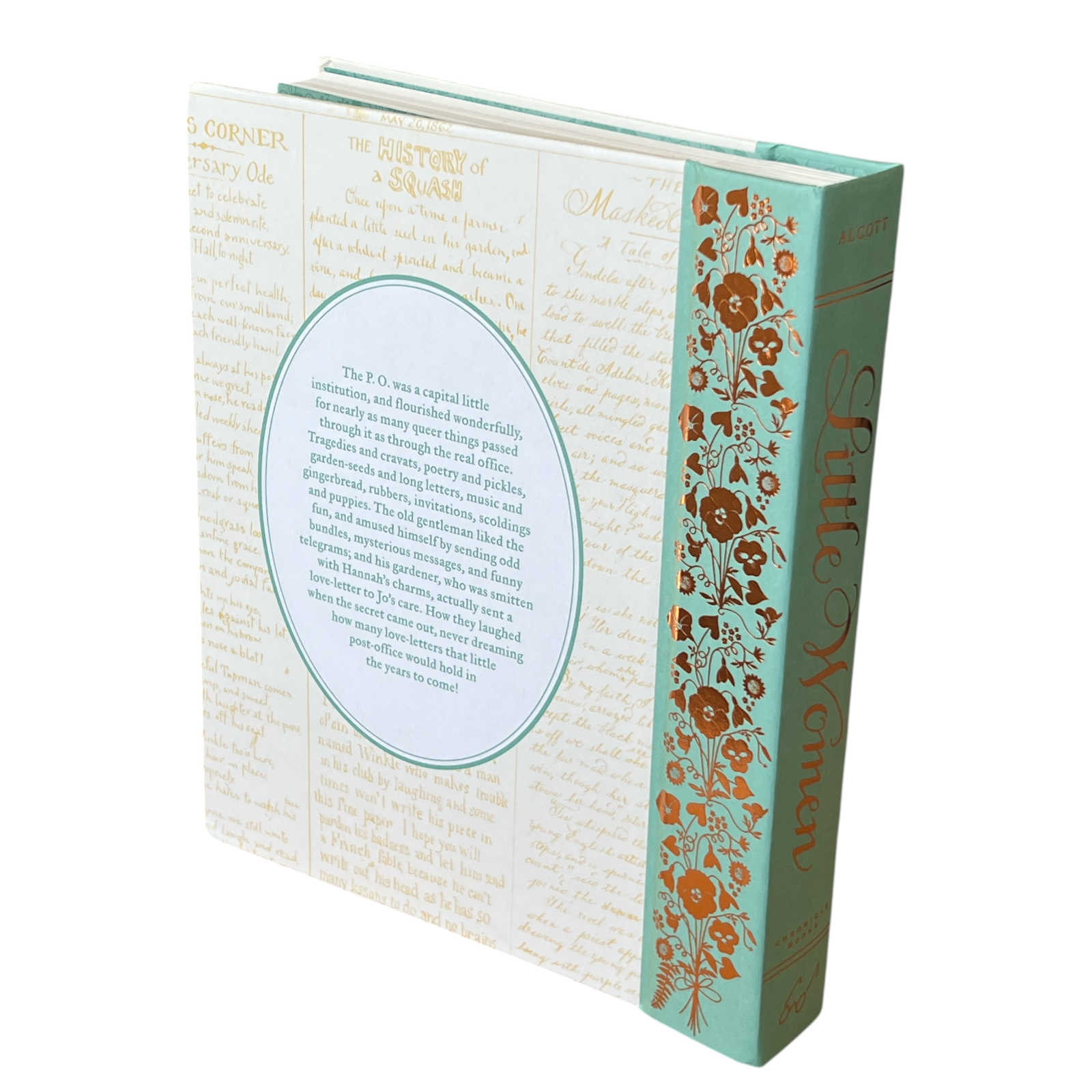 Little Women by Louisa May Alcott - The Complete Novel, Handwritten Characters Letters & Manuscripts - Hardcover