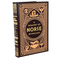 A Treasury of Norse Mythology by Henry Adams, H.A. Guerber - Collectible Leather Bound Hardcover