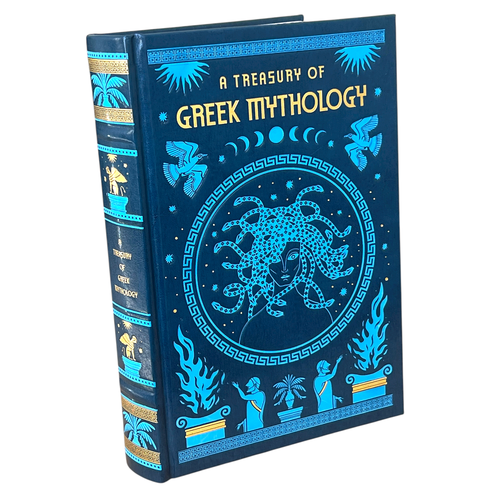 A Treasury of Greek Mythology by H.A. Guerber - Collectible Leather Bound Hardcover