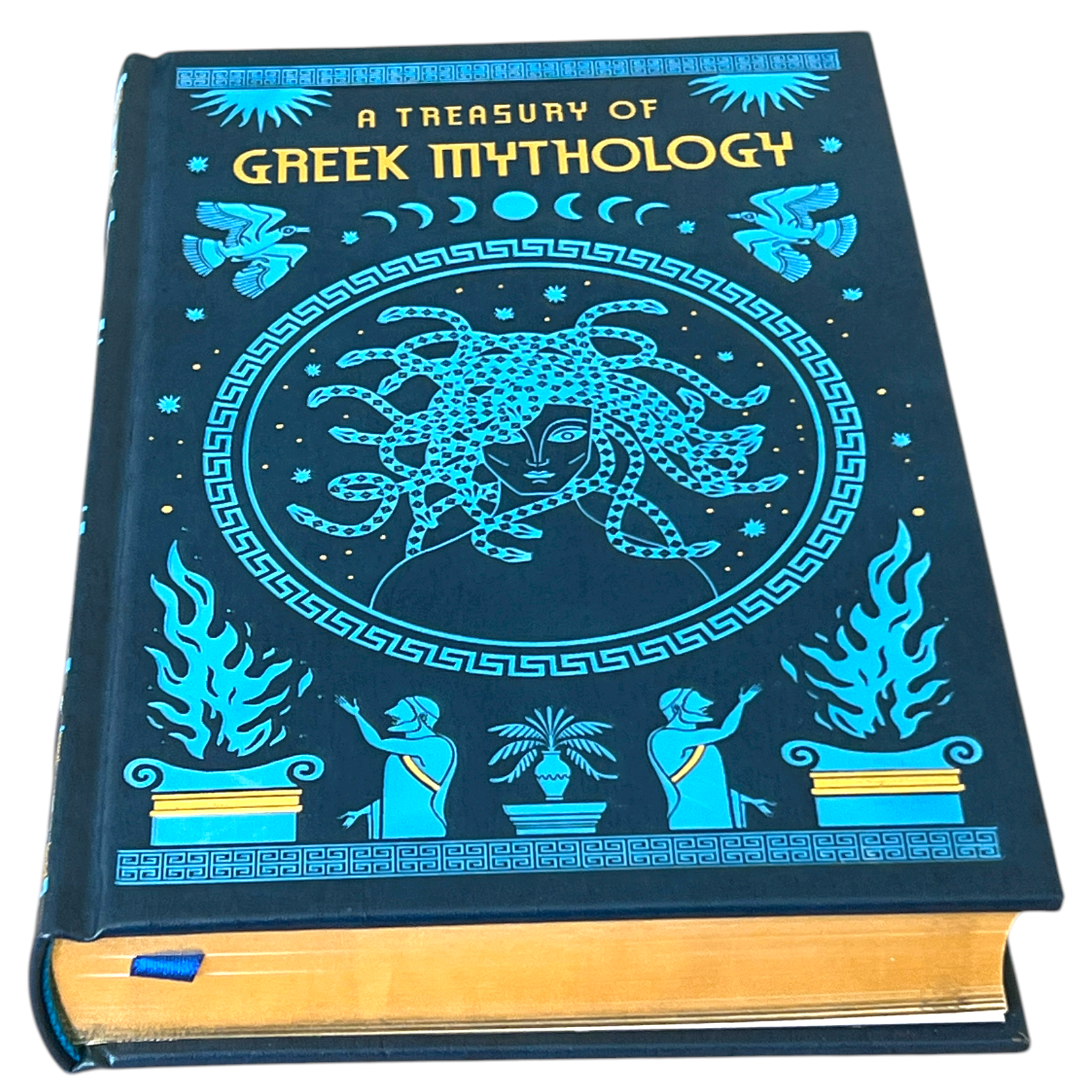 A Treasury of Greek Mythology by H.A. Guerber - Collectible Leather Bound Hardcover