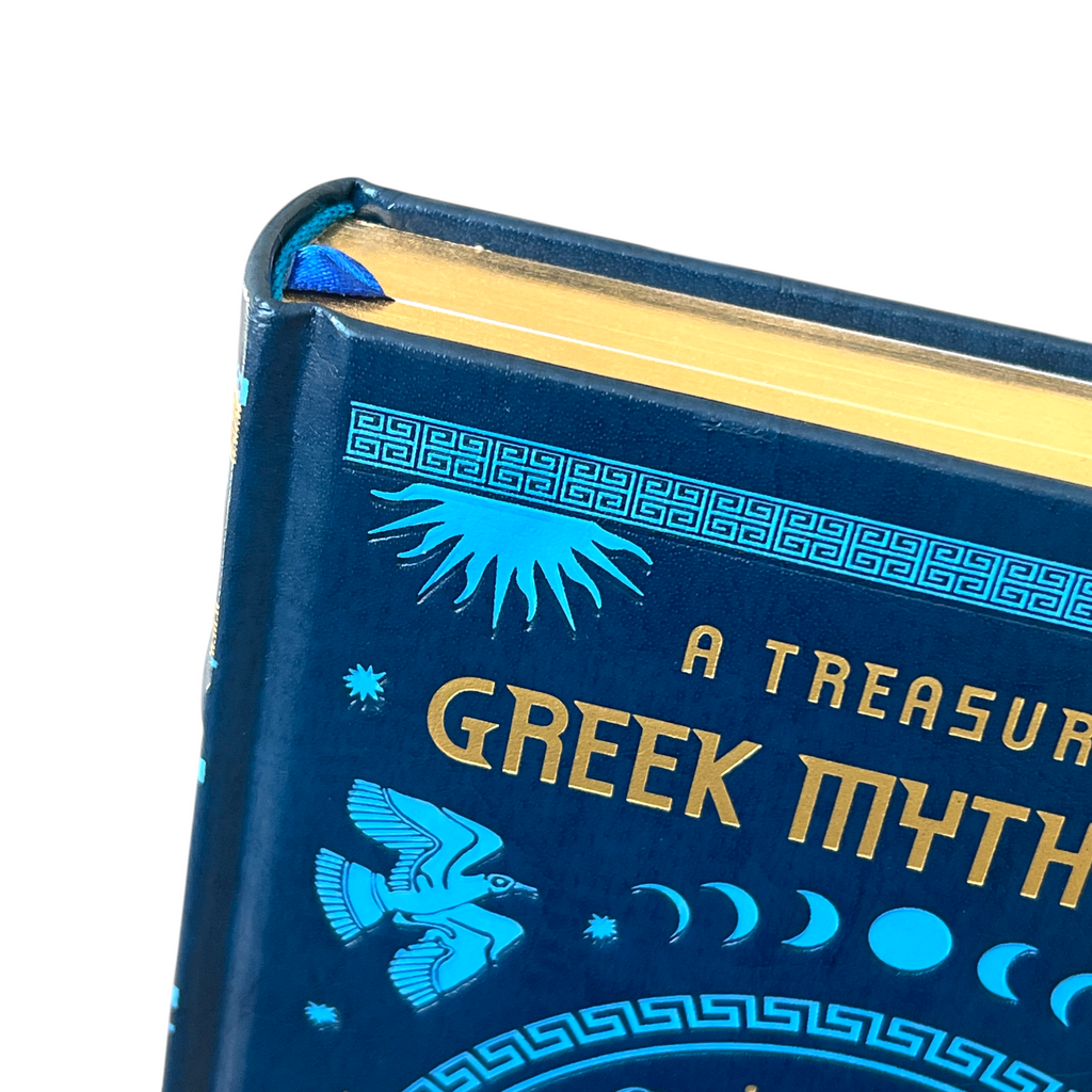 A Treasury of Greek Mythology by H.A. Guerber - Collectible Leather Bound Hardcover
