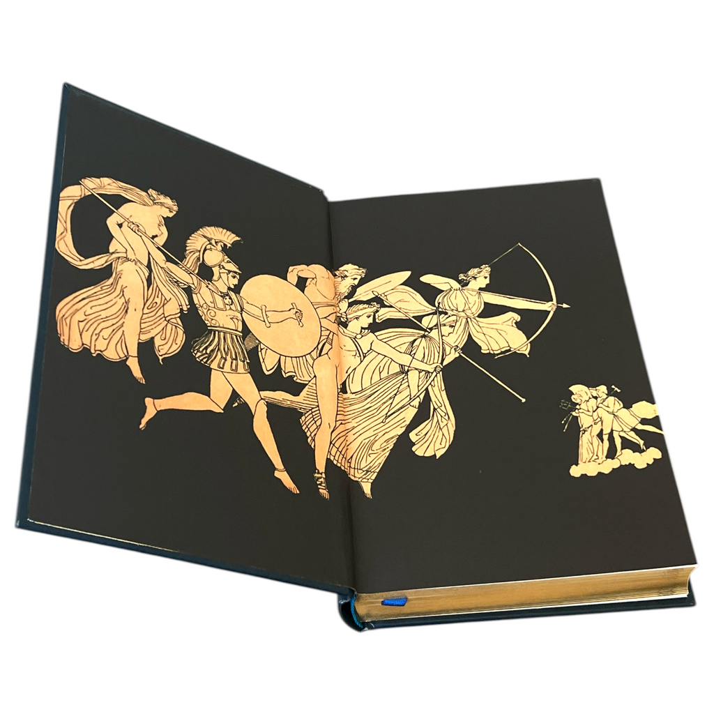 A Treasury of Greek Mythology by H.A. Guerber - Collectible Leather Bound Hardcover