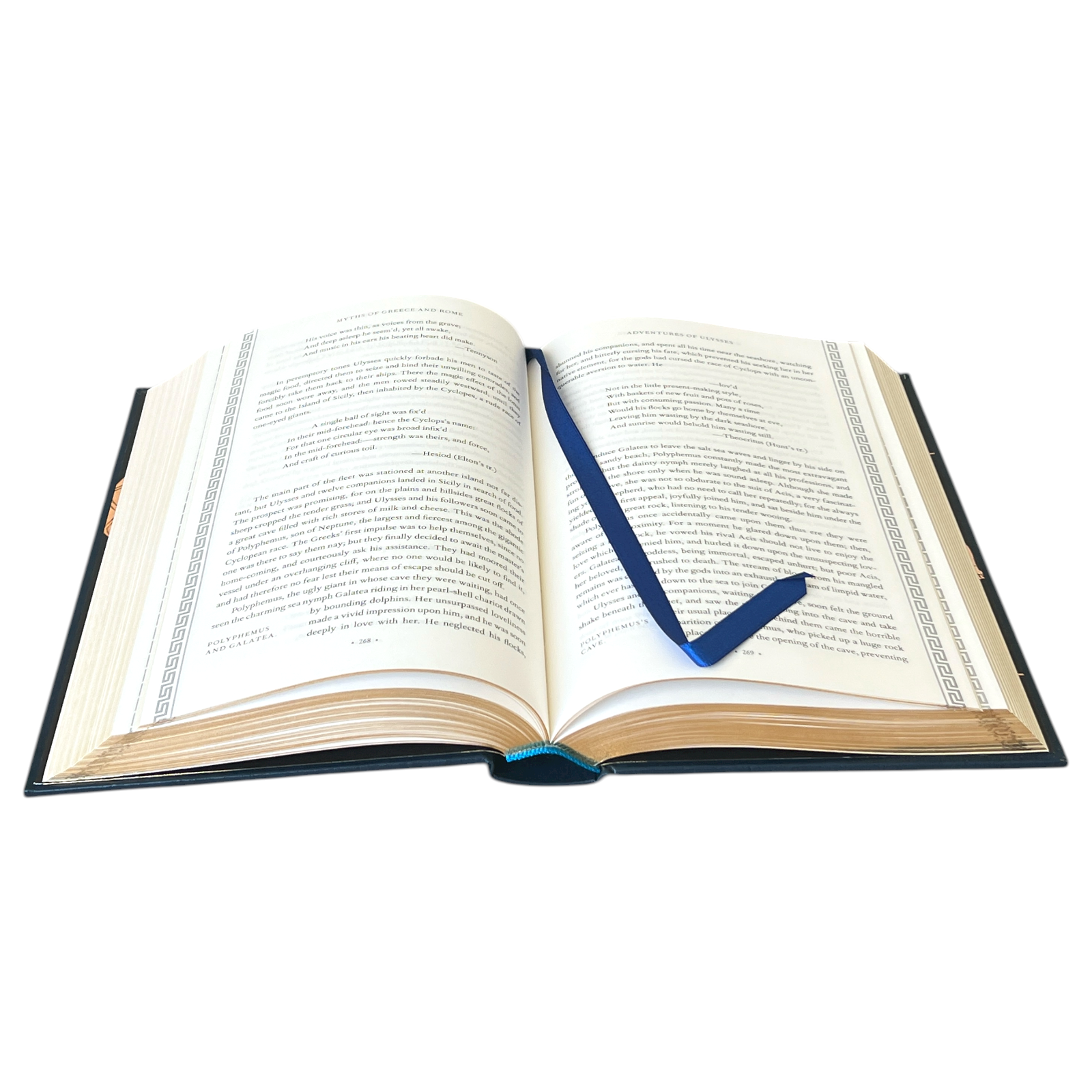 A Treasury of Greek Mythology by H.A. Guerber - Collectible Leather Bound Hardcover