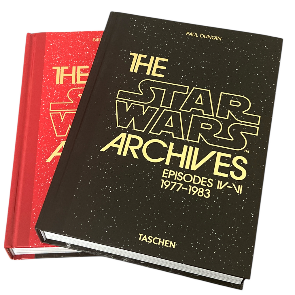 2-Book Set: The Star Wars Archives by Paul Duncan 1977-1983 & 1999-2005 - Illustrated Deluxe Hardcover (Copy)