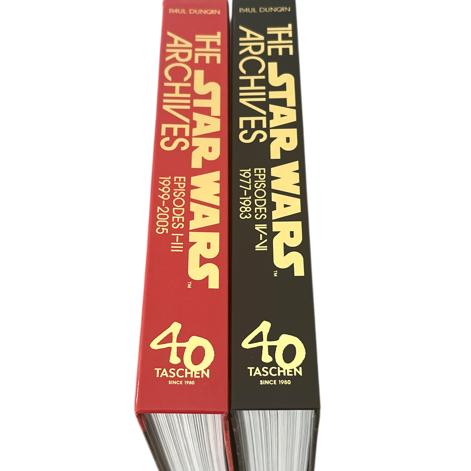 2-Book Set: The Star Wars Archives by Paul Duncan 1977-1983 & 1999-2005 - Illustrated Deluxe Hardcover (Copy)