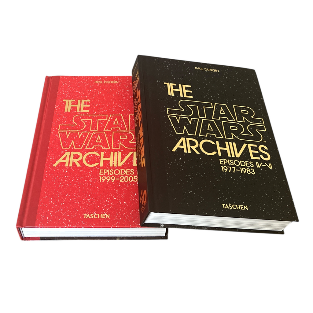 2-Book Set: The Star Wars Archives by Paul Duncan 1977-1983 & 1999-2005 - Illustrated Deluxe Hardcover (Copy)