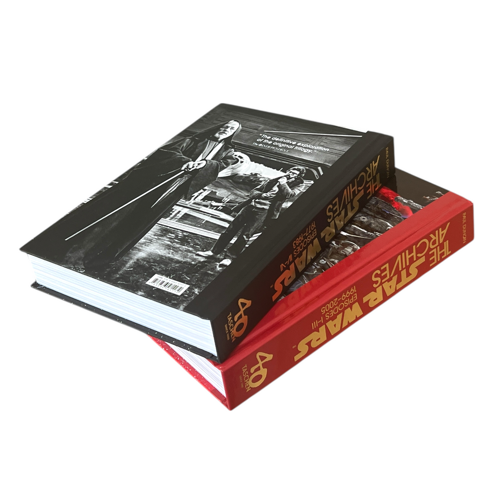 2-Book Set: The Star Wars Archives by Paul Duncan 1977-1983 & 1999-2005 - Illustrated Deluxe Hardcover (Copy)