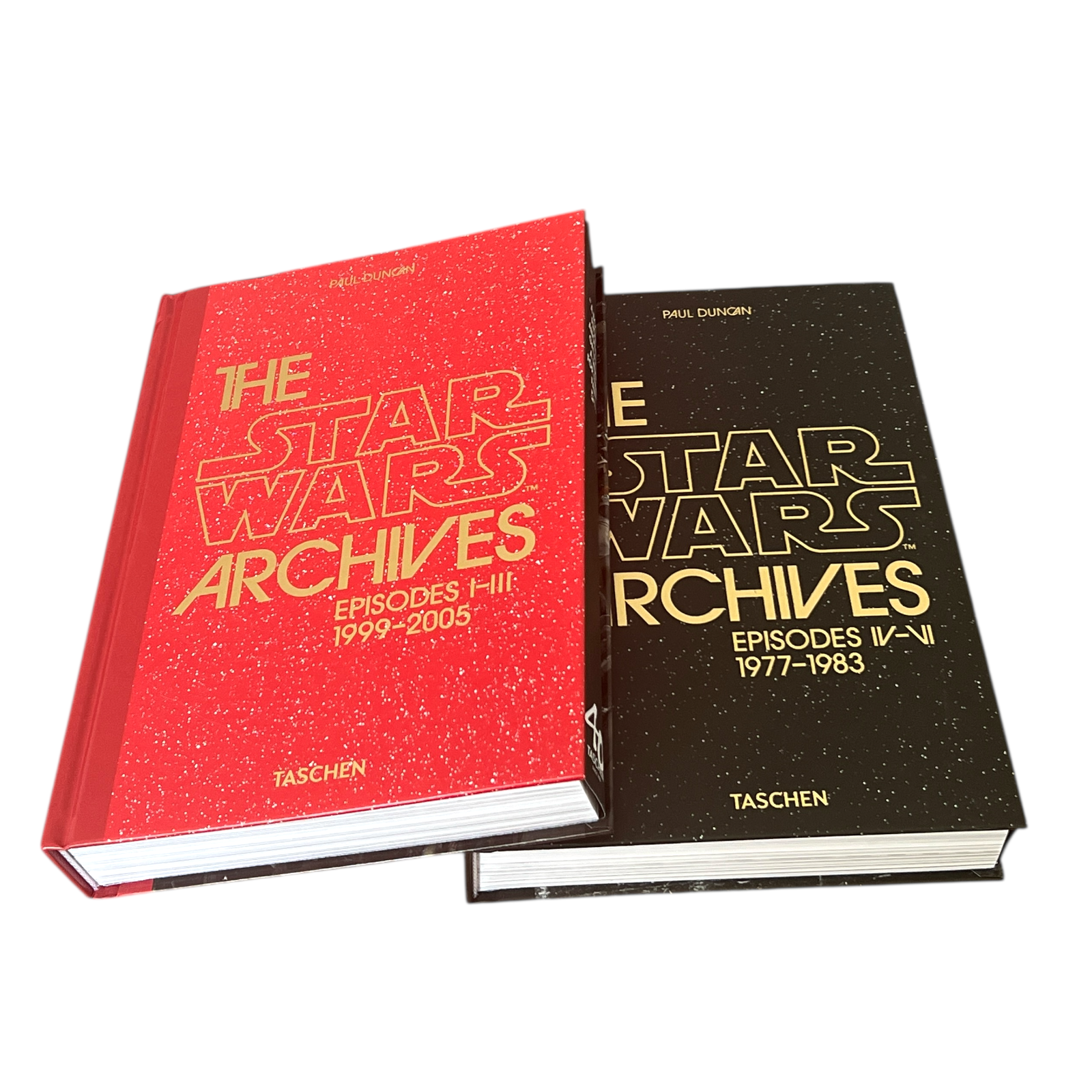 2-Book Set: The Star Wars Archives by Paul Duncan 1977-1983 & 1999-2005 - Illustrated Deluxe Hardcover (Copy)