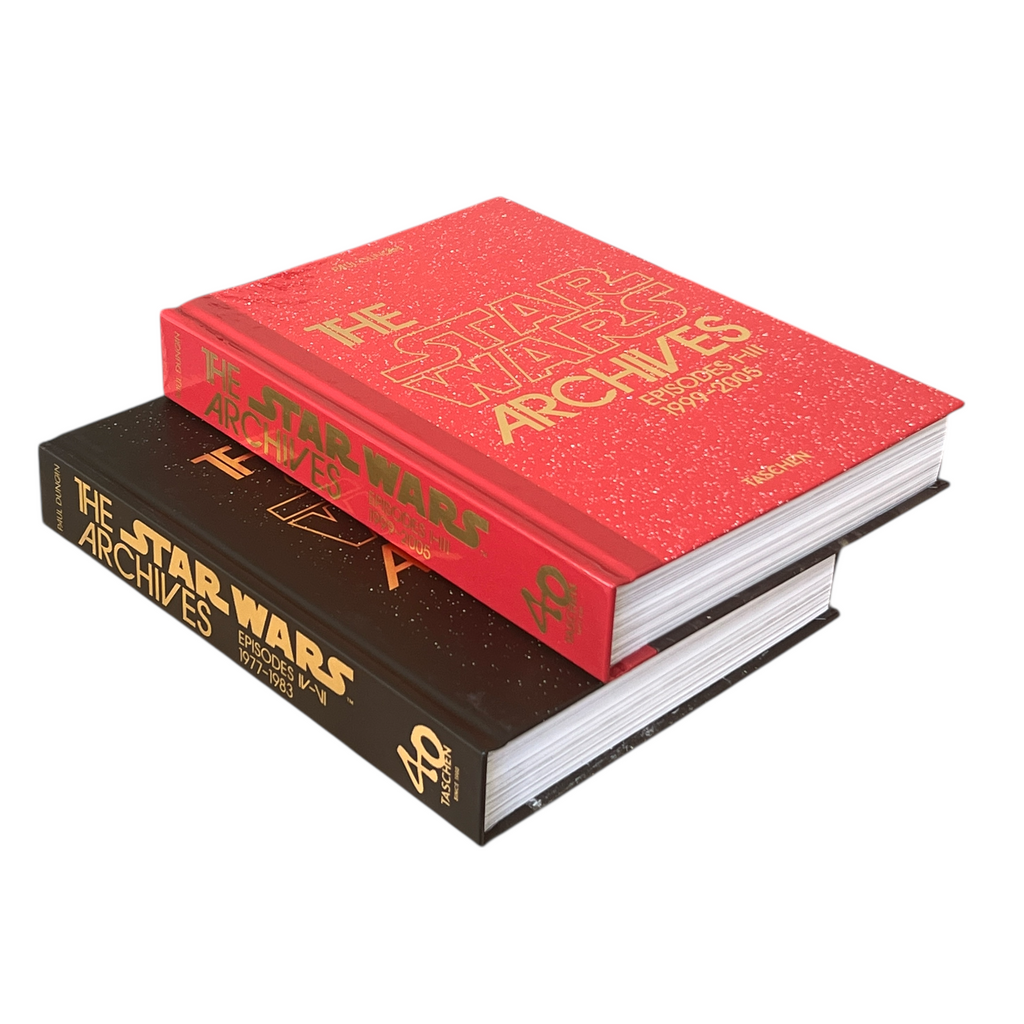 2-Book Set: The Star Wars Archives by Paul Duncan 1977-1983 & 1999-2005 - Illustrated Deluxe Hardcover (Copy)