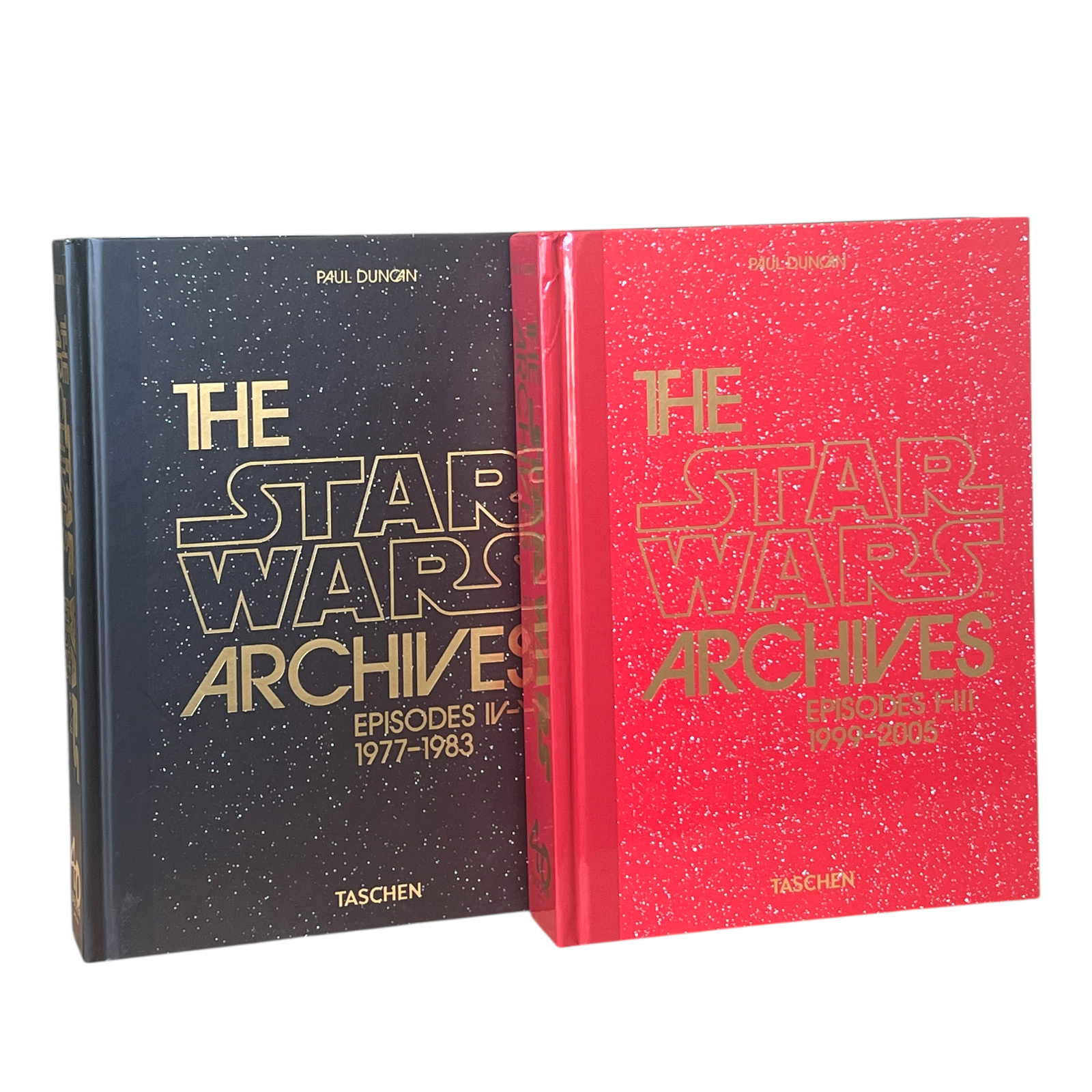 2-Book Set: The Star Wars Archives by Paul Duncan 1977-1983 & 1999-2005 - Illustrated Deluxe Hardcover (Copy)