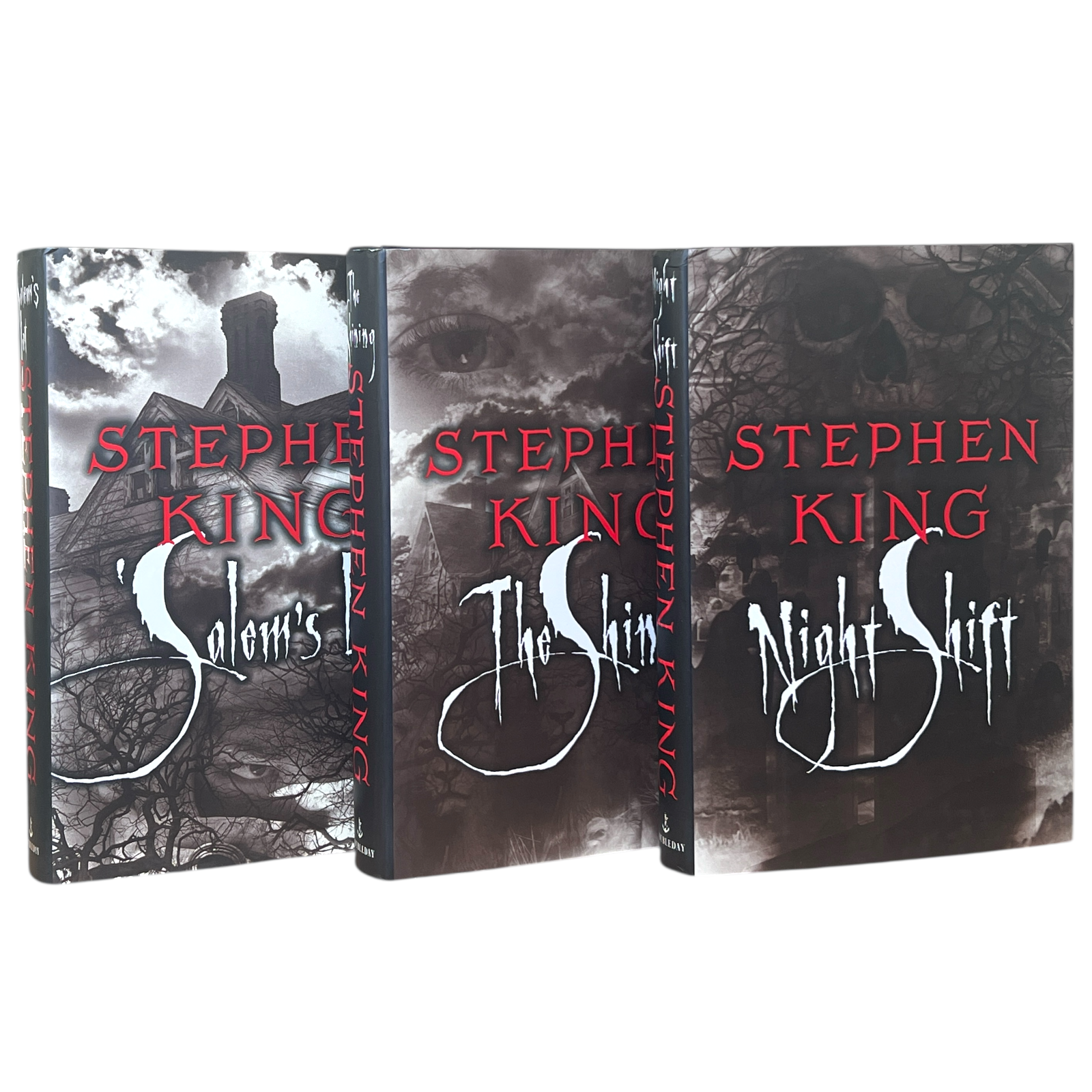 3-Book Set: Salem's Lot, The Shining, Night Shift by Stephen King  - Hardcover