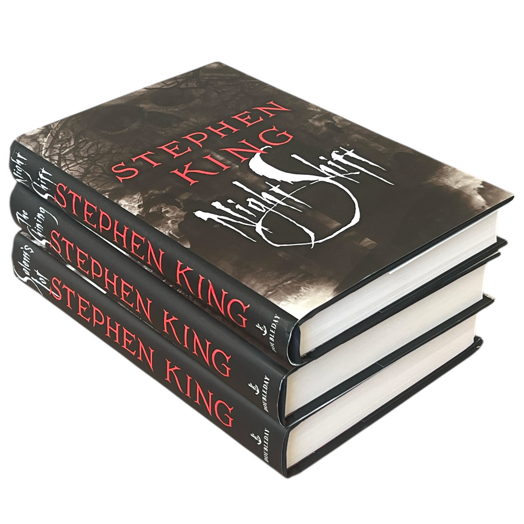 3-Book Set: Salem's Lot, The Shining, Night Shift by Stephen King  - Hardcover