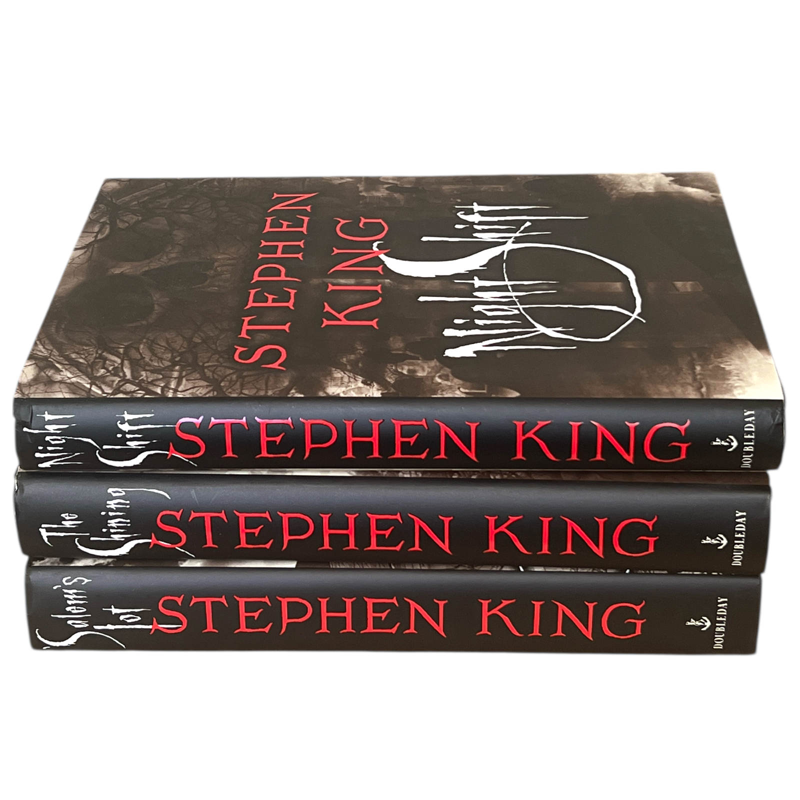 3-Book Set: Salem's Lot, The Shining, Night Shift by Stephen King  - Hardcover