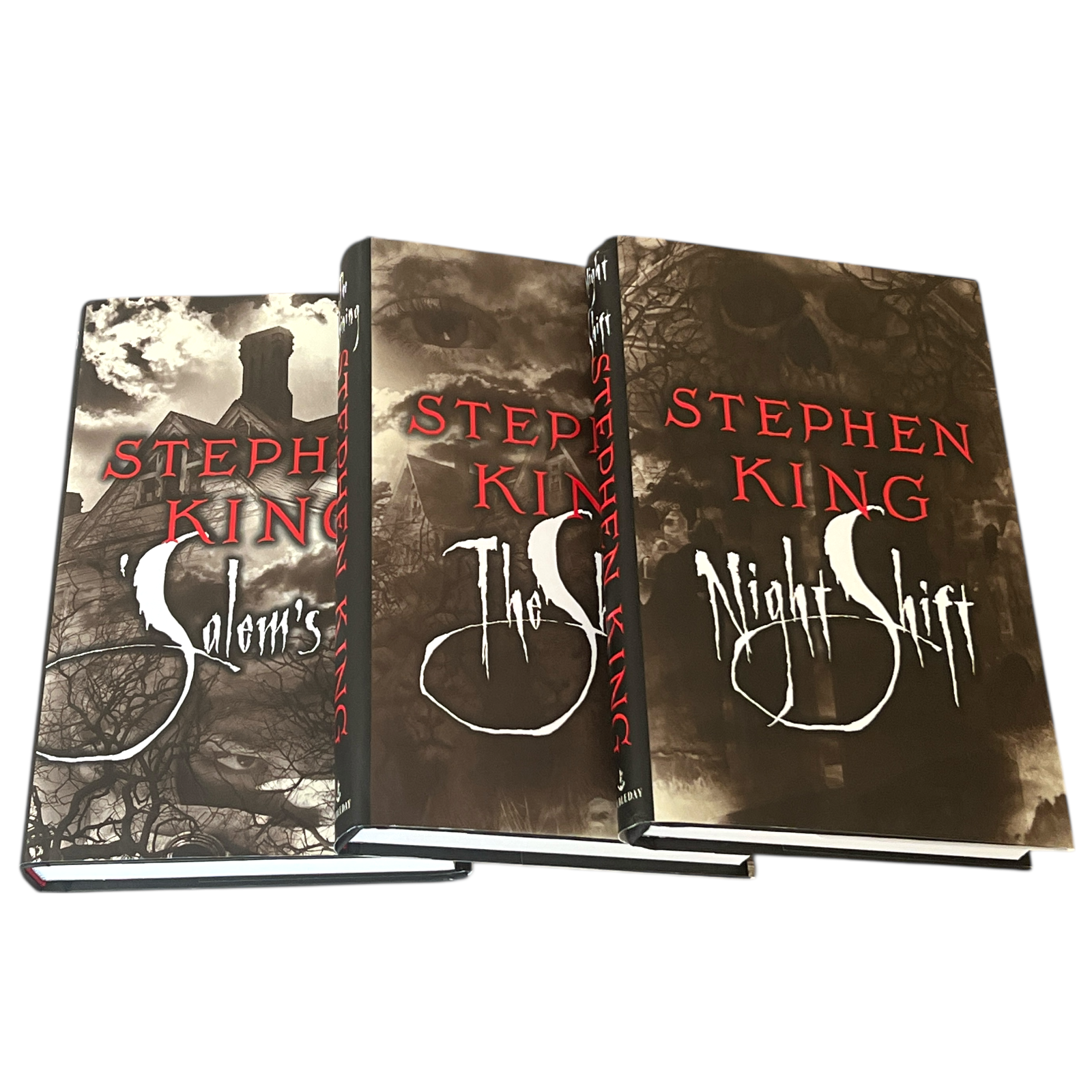 3-Book Set: Salem's Lot, The Shining, Night Shift by Stephen King  - Hardcover