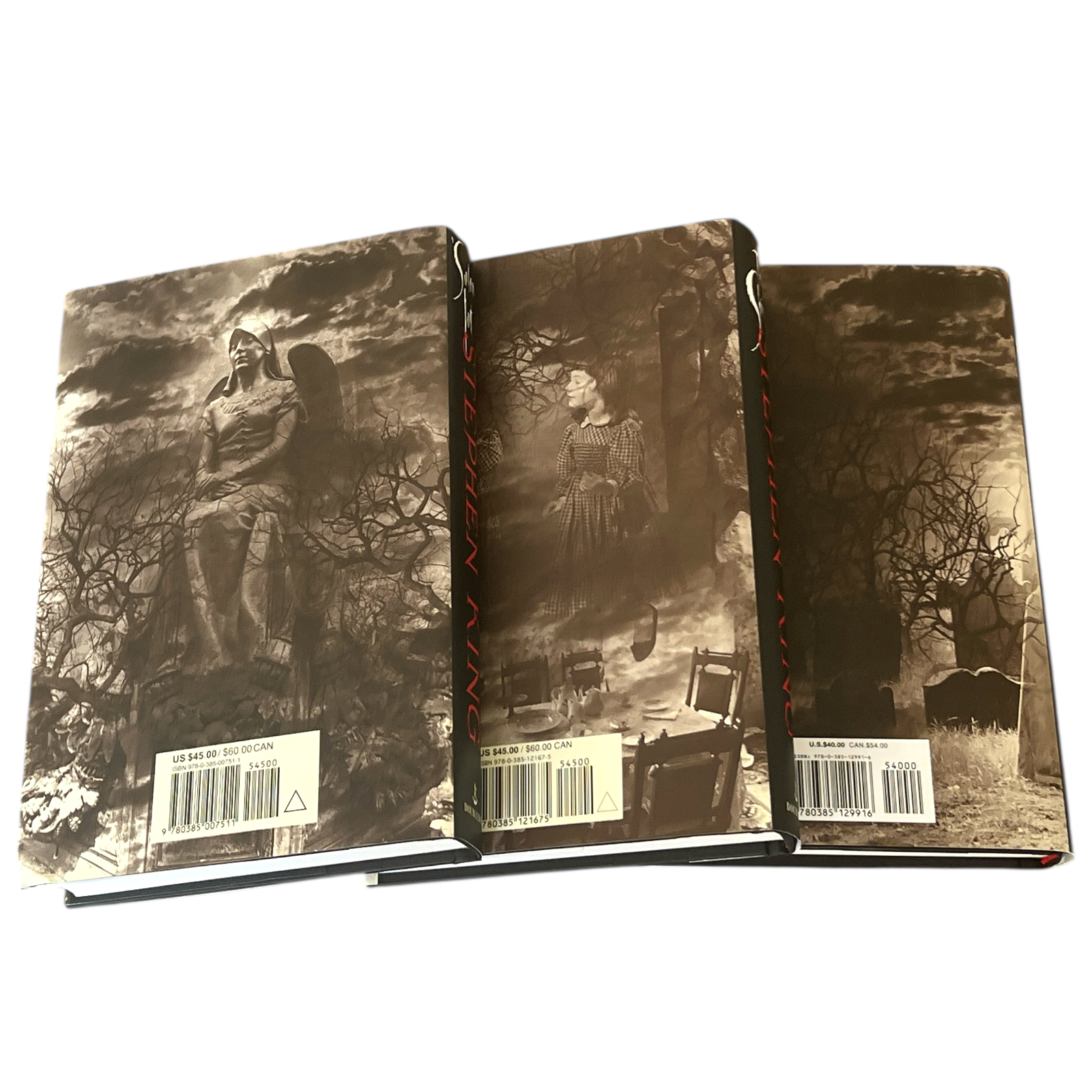 3-Book Set: Salem's Lot, The Shining, Night Shift by Stephen King  - Hardcover