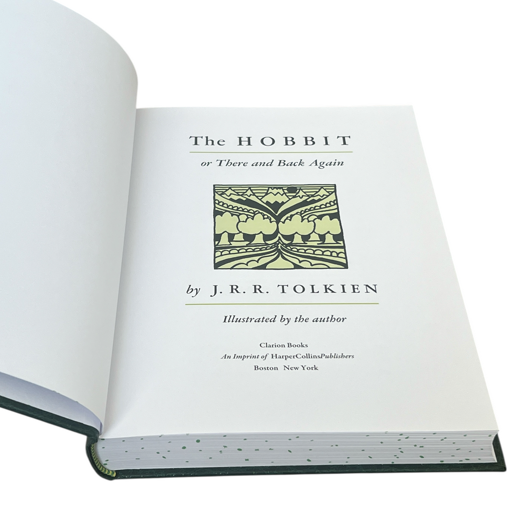 The Hobbit - (Lord of the Rings) by J R R Tolkien - Collector's Illustrated Hardcover Leatherette Slipcase Box
