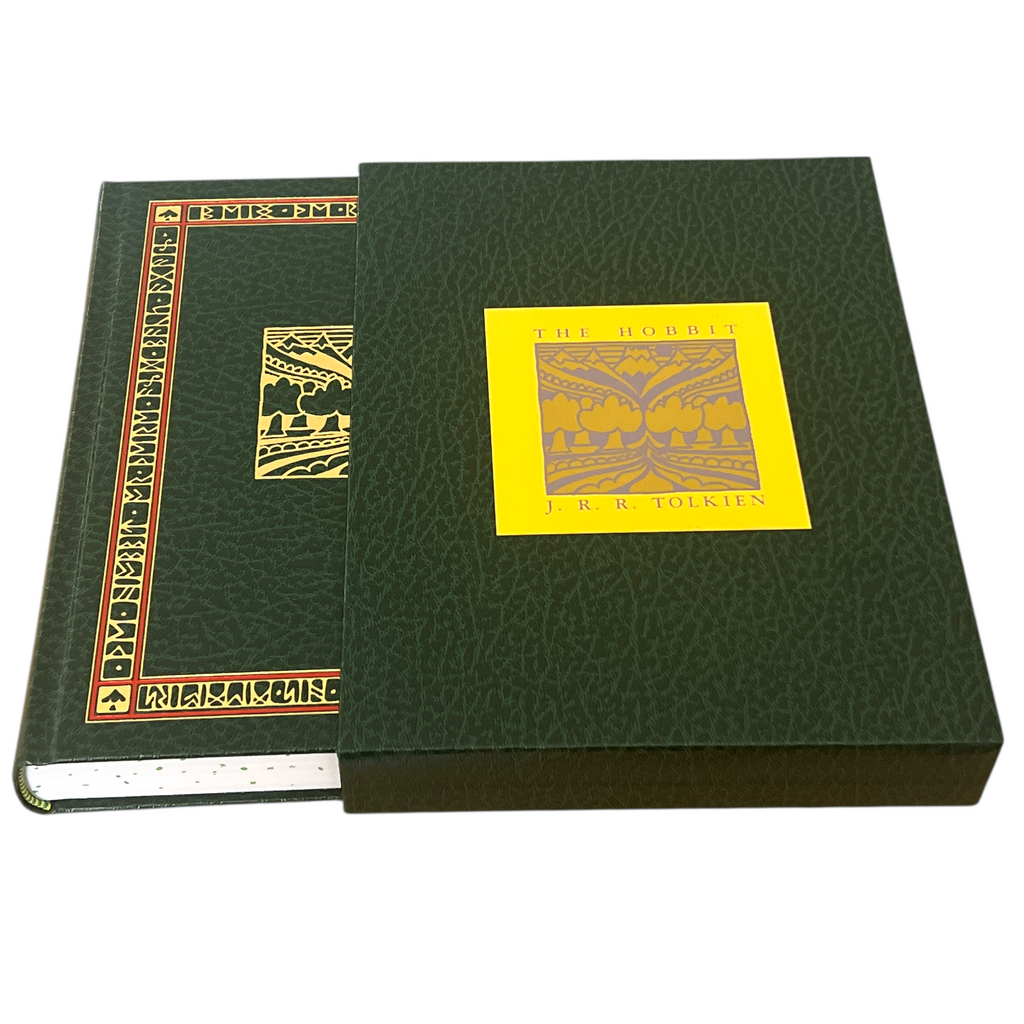 The Hobbit - (Lord of the Rings) by J R R Tolkien - Collector's Illustrated Hardcover Leatherette Slipcase Box