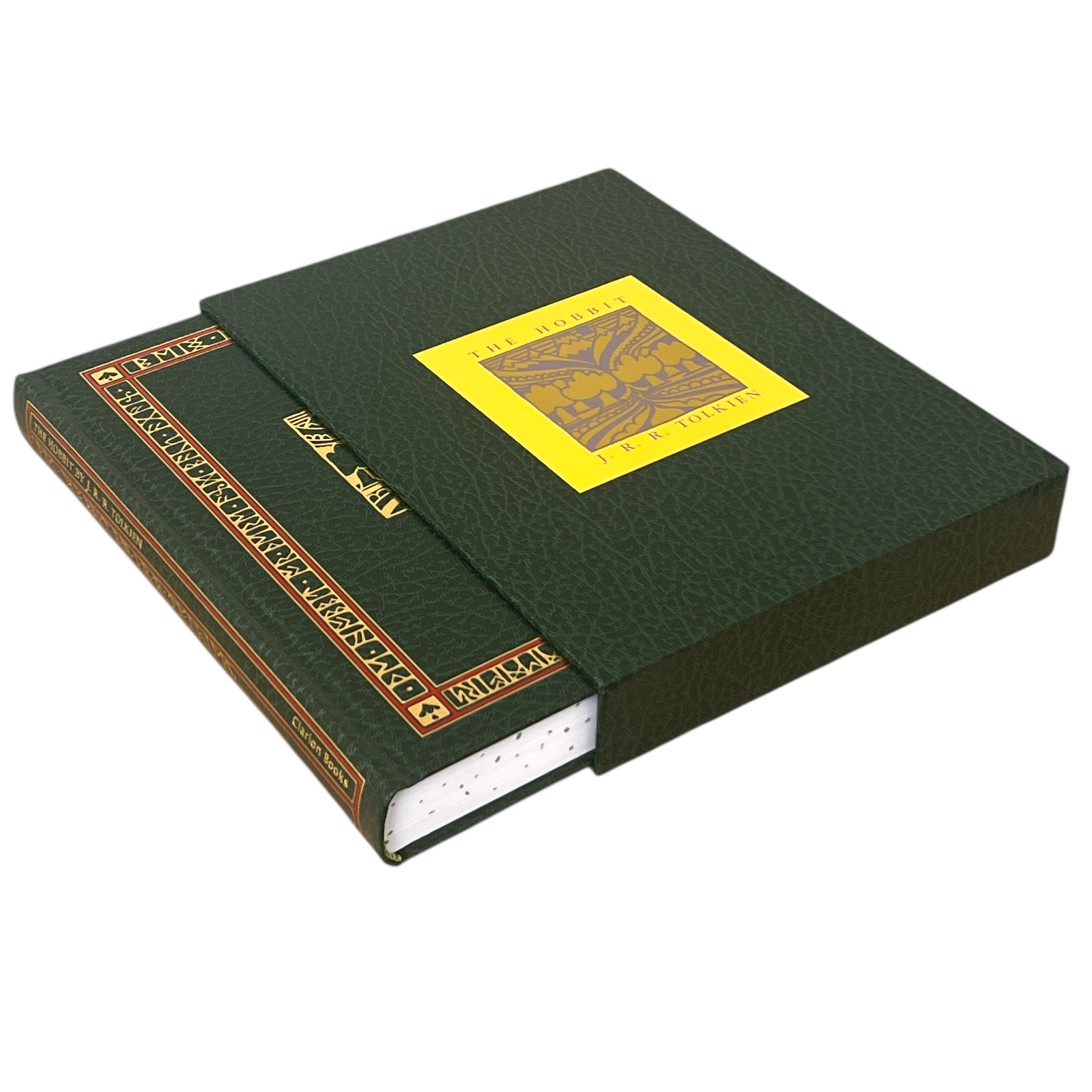The Hobbit - (Lord of the Rings) by J R R Tolkien - Collector's Illustrated Hardcover Leatherette Slipcase Box