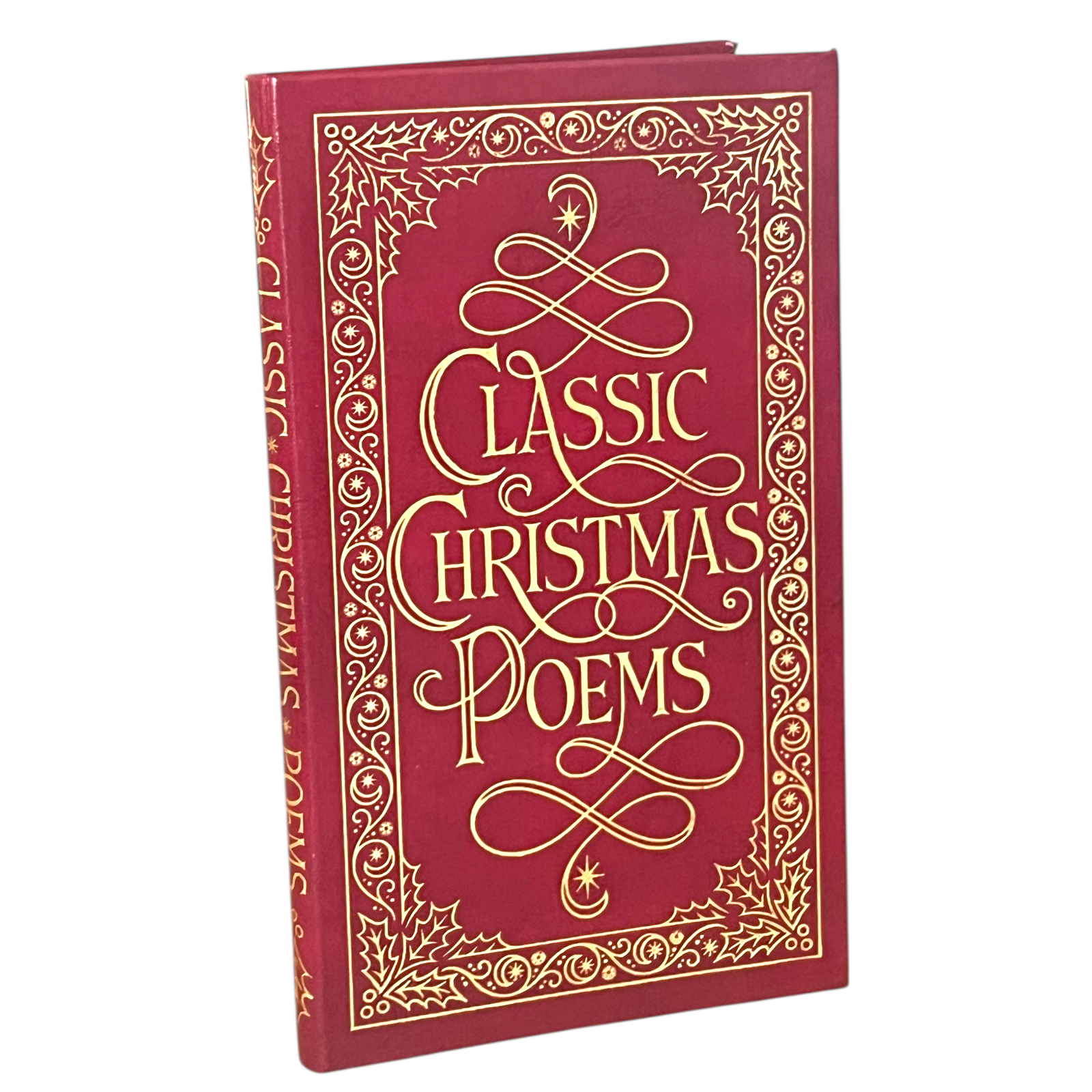 Classic Christmas Poems - Collectible Flexi Bound Faux Leather Cover - Pocket Size 7"X4" (Copy)