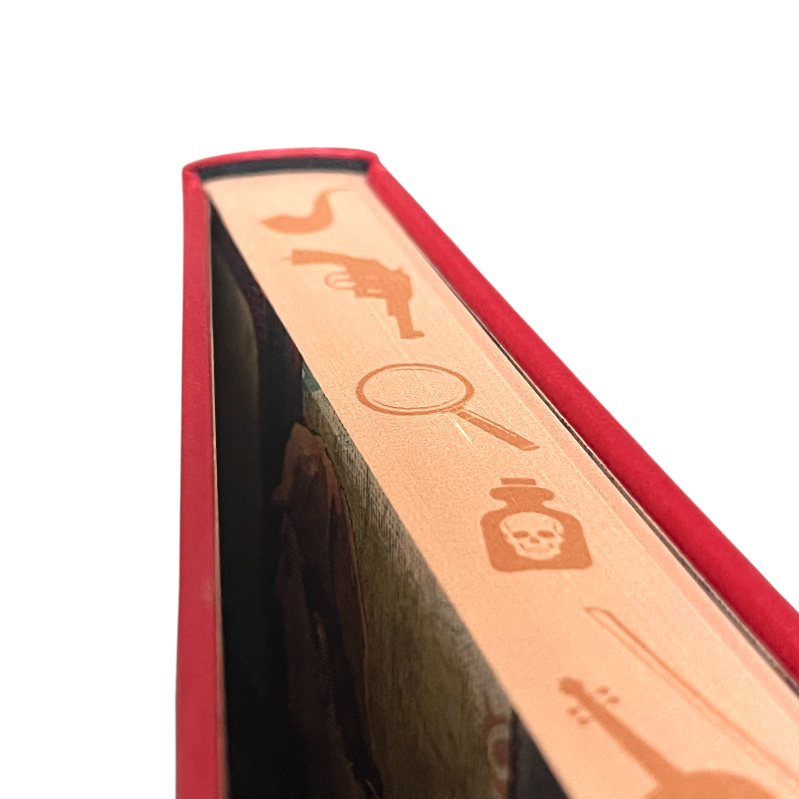 Sherlock Holmes: A Thrilling Casebook of Crimes by Arthur Conan Doyle - Deluxe Hardcover Classics with Painted Edges