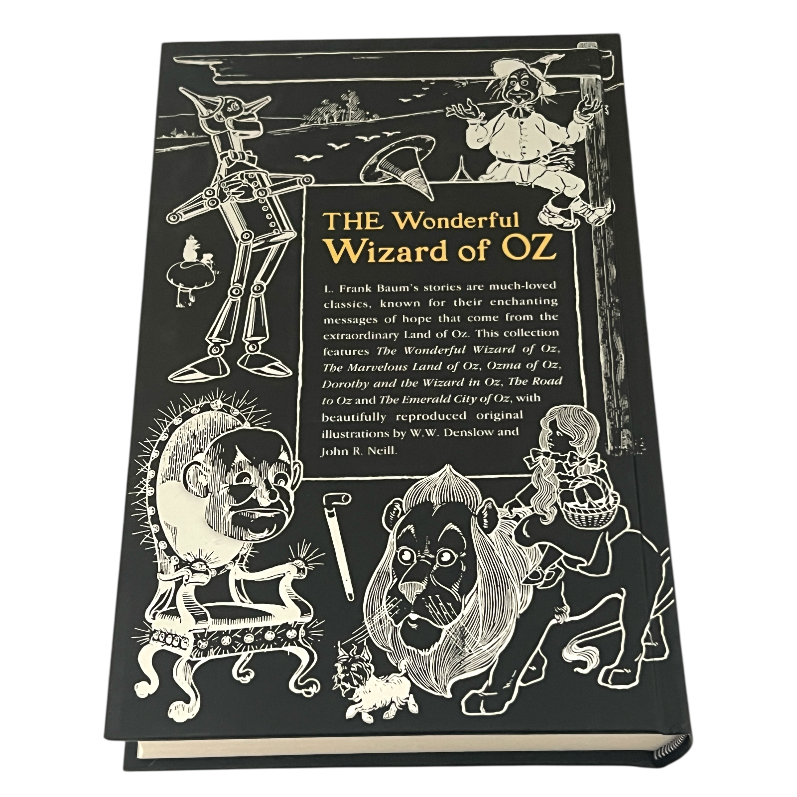 The WONDERFUL WIZARD Of OZ by L. Frank Baum - Collectible Illustrated Deluxe Hardcover (Copy) (Copy)
