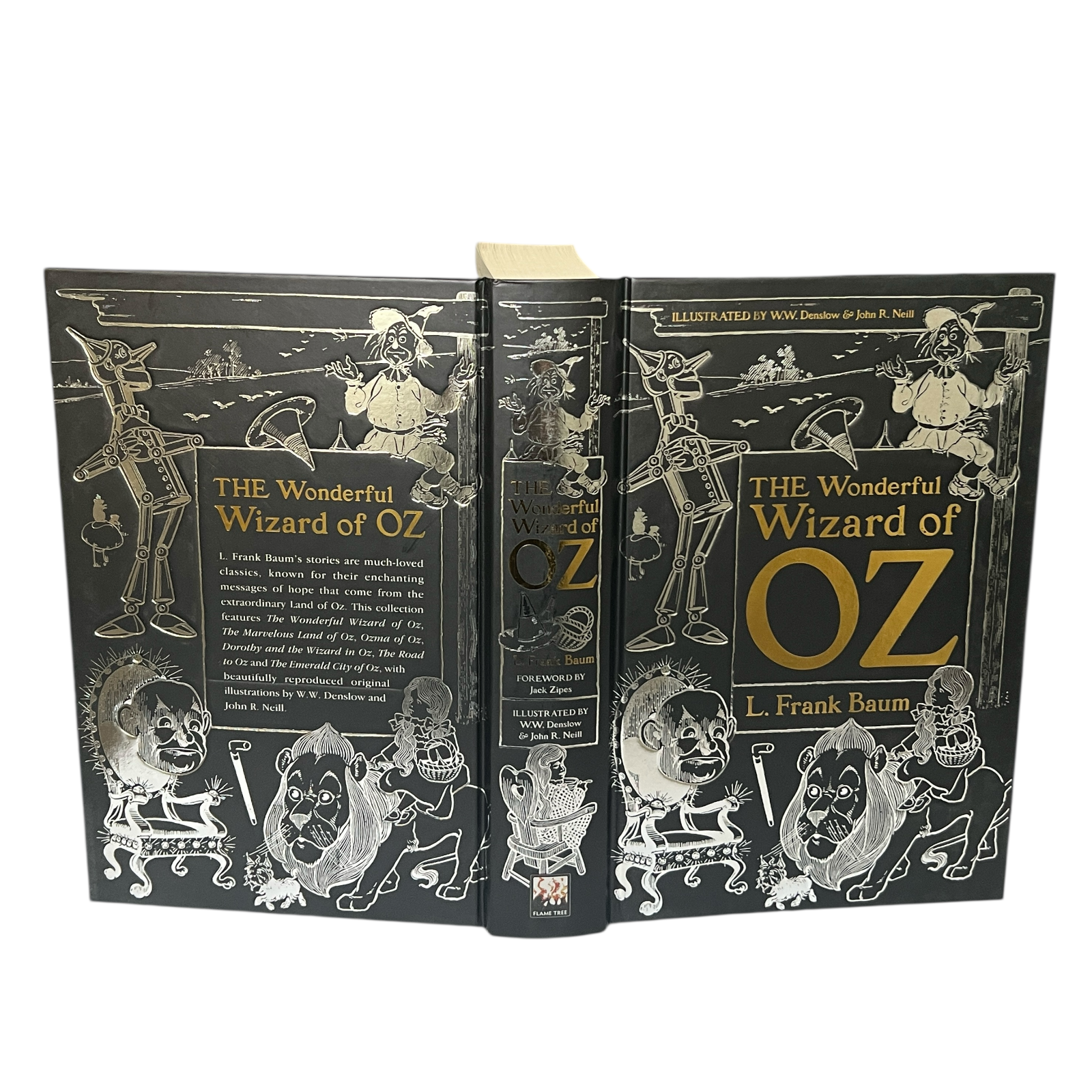 The WONDERFUL WIZARD Of OZ by L. Frank Baum - Collectible Illustrated Deluxe Hardcover (Copy) (Copy)