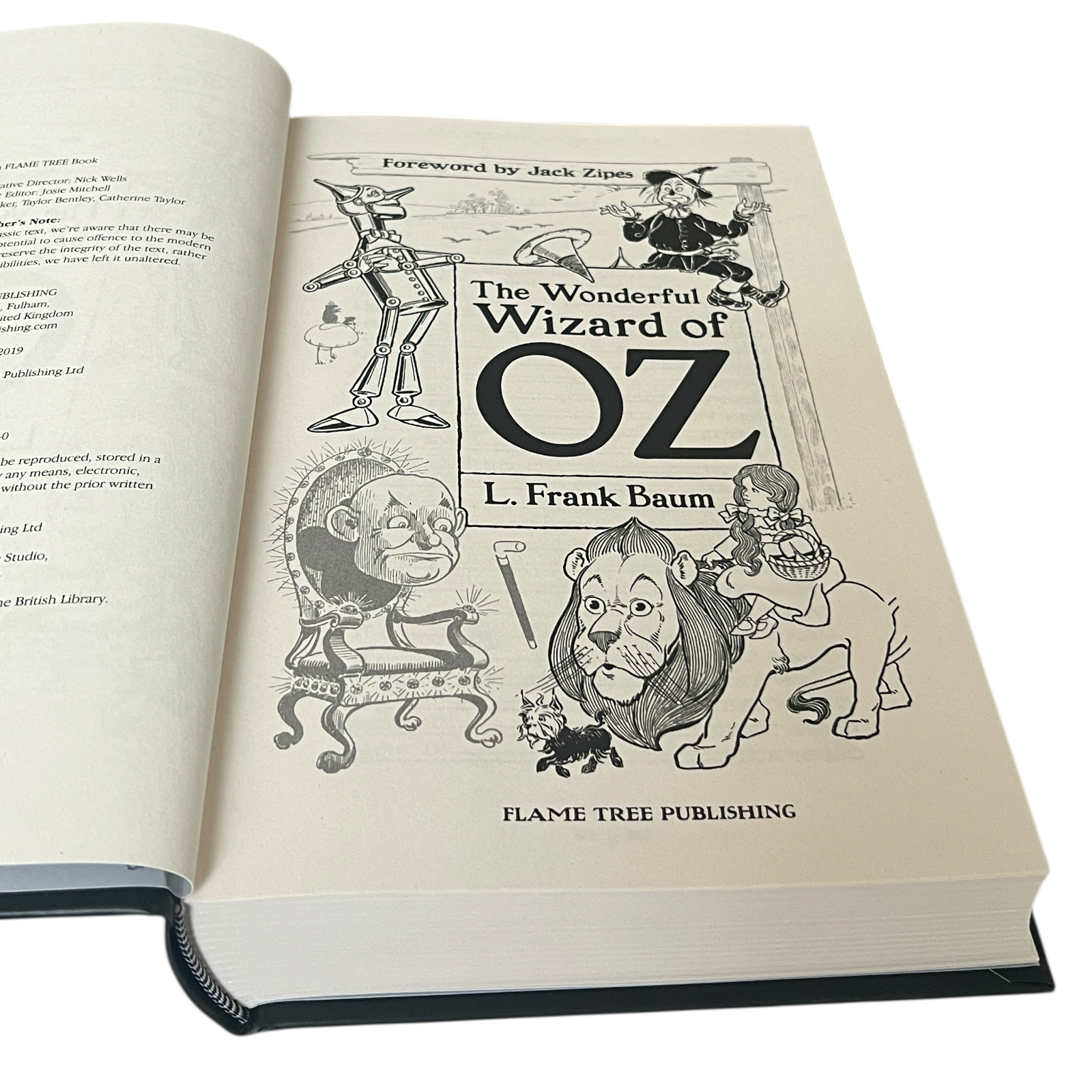 The WONDERFUL WIZARD Of OZ by L. Frank Baum - Collectible Illustrated Deluxe Hardcover (Copy) (Copy)