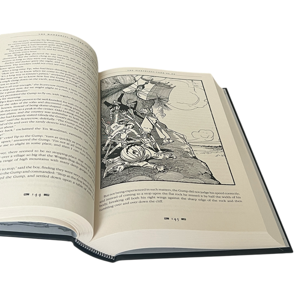 The WONDERFUL WIZARD Of OZ by L. Frank Baum - Collectible Illustrated Deluxe Hardcover (Copy) (Copy)