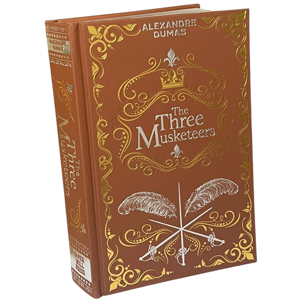 The Three Musketeers by Alexandre Dumas - Hardcover Metallic-Foiled Gilded