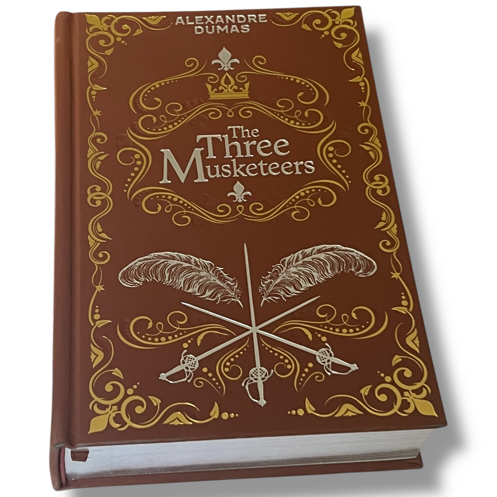 The Three Musketeers by Alexandre Dumas - Hardcover Metallic-Foiled Gilded