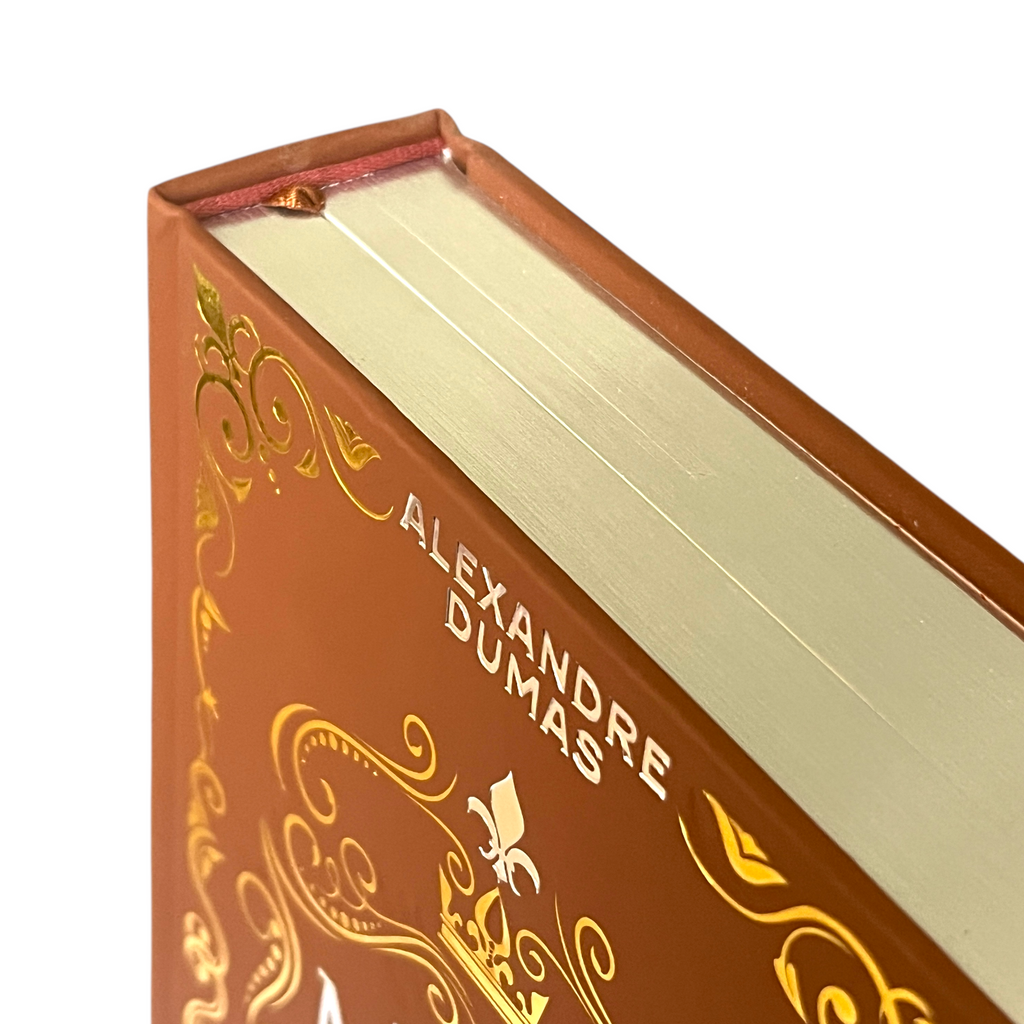 The Three Musketeers by Alexandre Dumas - Hardcover Metallic-Foiled Gilded
