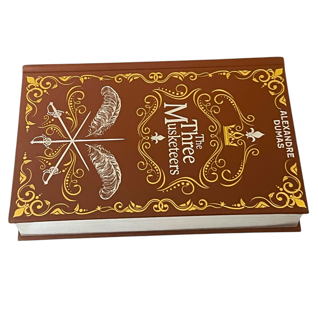 The Three Musketeers by Alexandre Dumas - Hardcover Metallic-Foiled Gilded