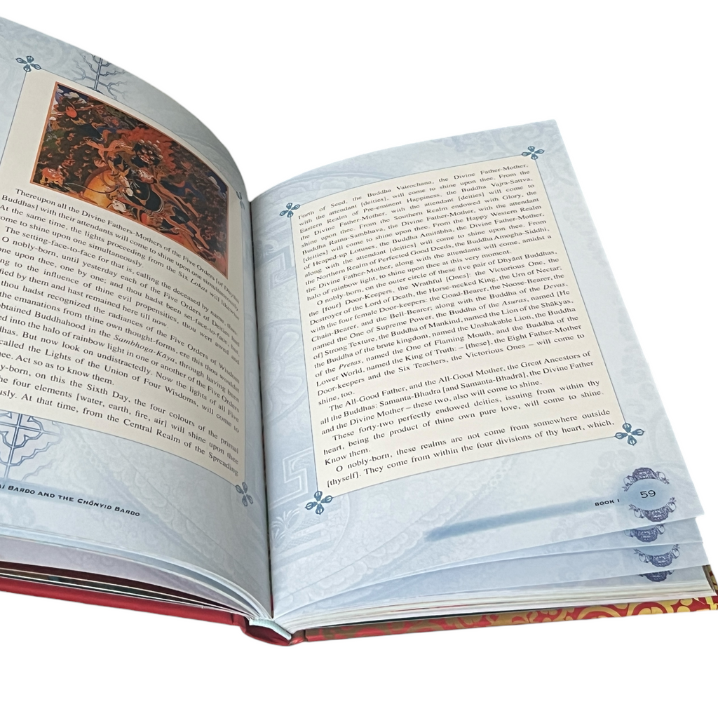 The Tibetan Book of the Dead- Luxury Full-Color Hardcover