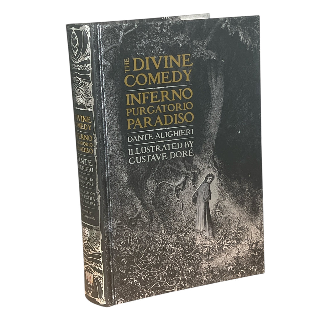 Divine Comedy: Inferno, Purgatorio, Paradiso by Dante Alighieri - Gothic Fantasy - Illustrated Collectible Deluxe Hardcover
