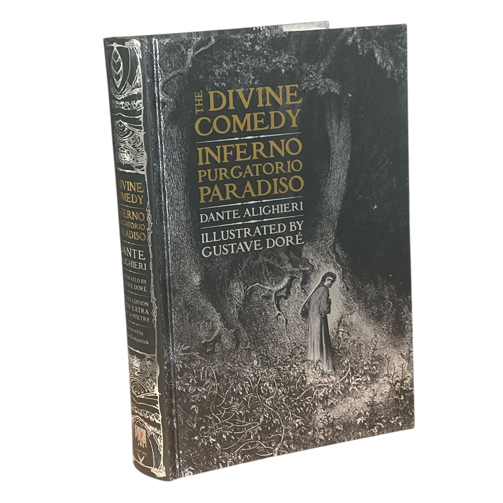 Divine Comedy: Inferno, Purgatorio, Paradiso by Dante Alighieri - Gothic Fantasy - Illustrated Collectible Deluxe Hardcover
