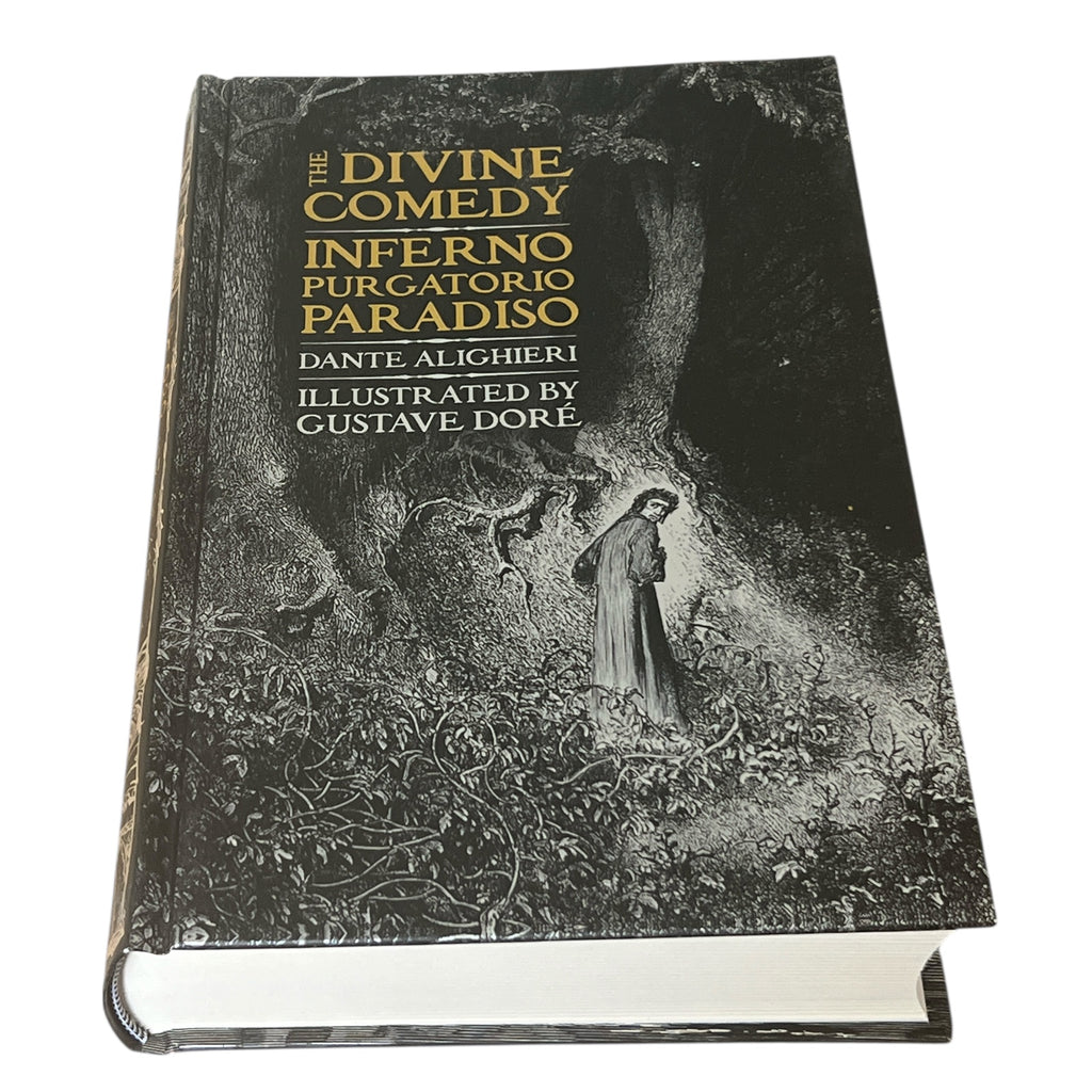 Divine Comedy: Inferno, Purgatorio, Paradiso by Dante Alighieri - Gothic Fantasy - Illustrated Collectible Deluxe Hardcover