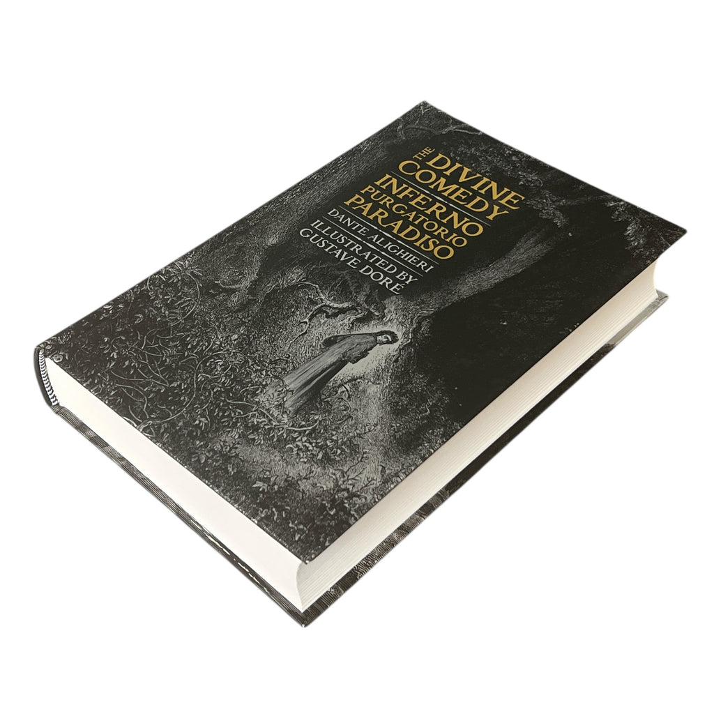 Divine Comedy: Inferno, Purgatorio, Paradiso by Dante Alighieri - Gothic Fantasy - Illustrated Collectible Deluxe Hardcover