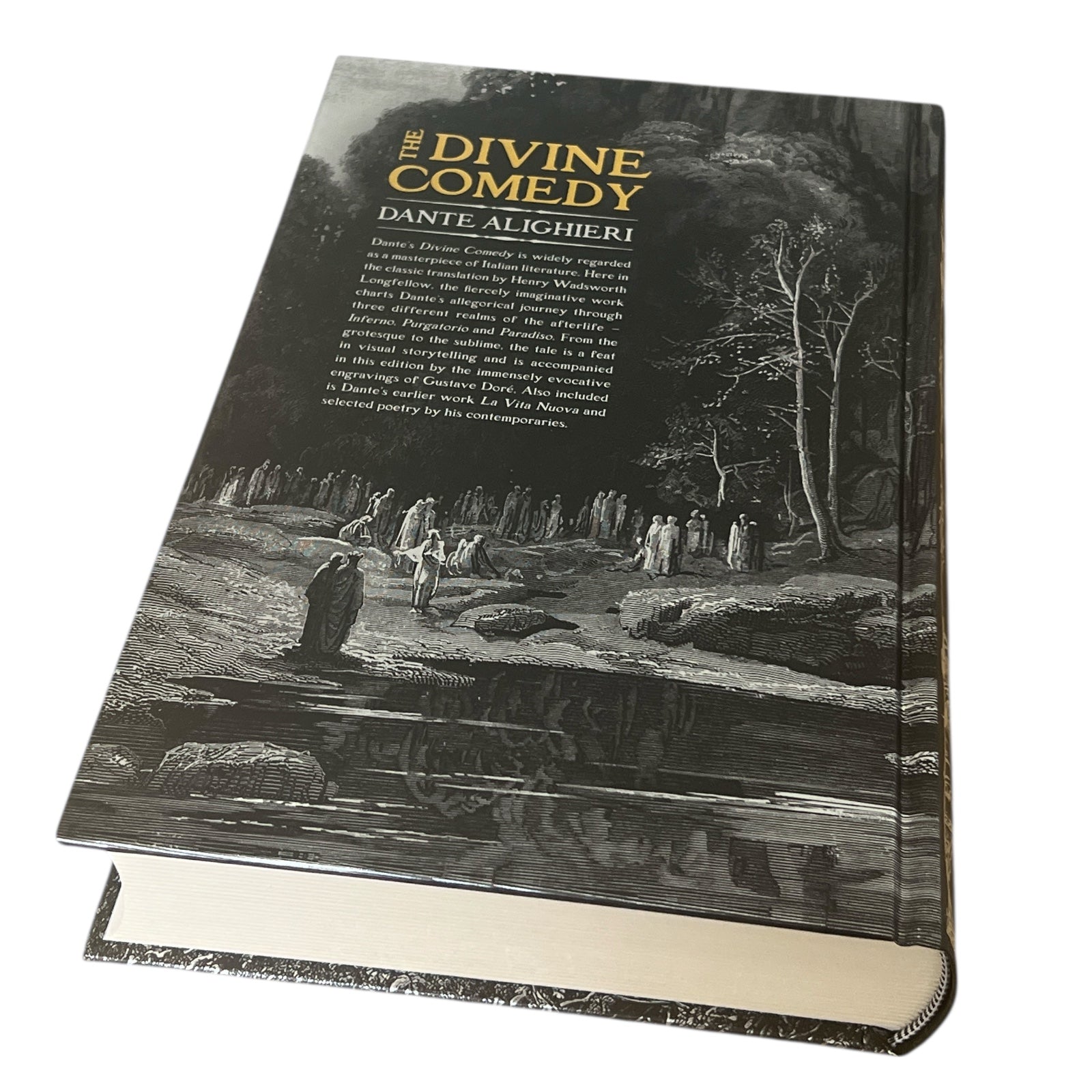 Divine Comedy: Inferno, Purgatorio, Paradiso by Dante Alighieri - Gothic Fantasy - Illustrated Collectible Deluxe Hardcover