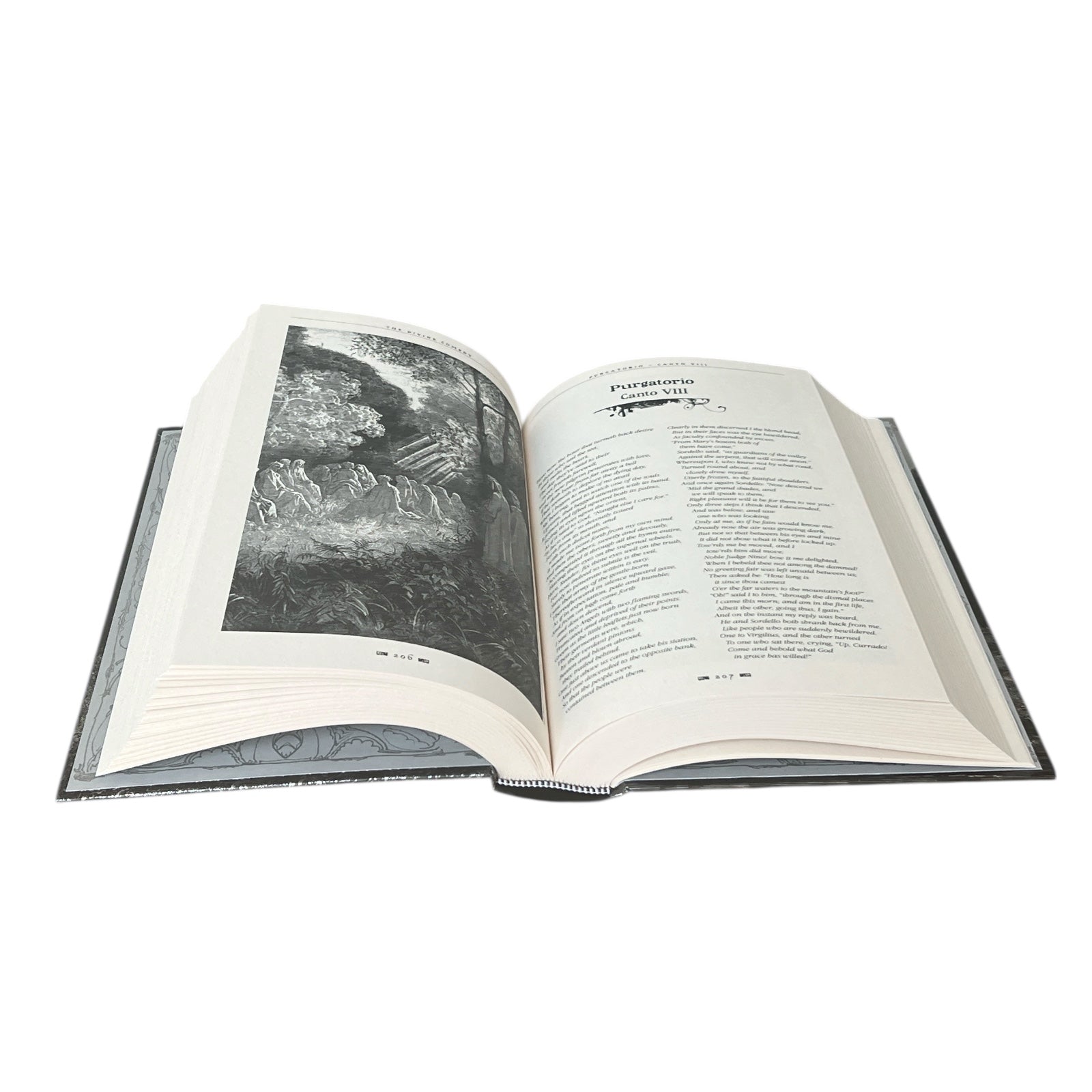 Divine Comedy: Inferno, Purgatorio, Paradiso by Dante Alighieri - Gothic Fantasy - Illustrated Collectible Deluxe Hardcover